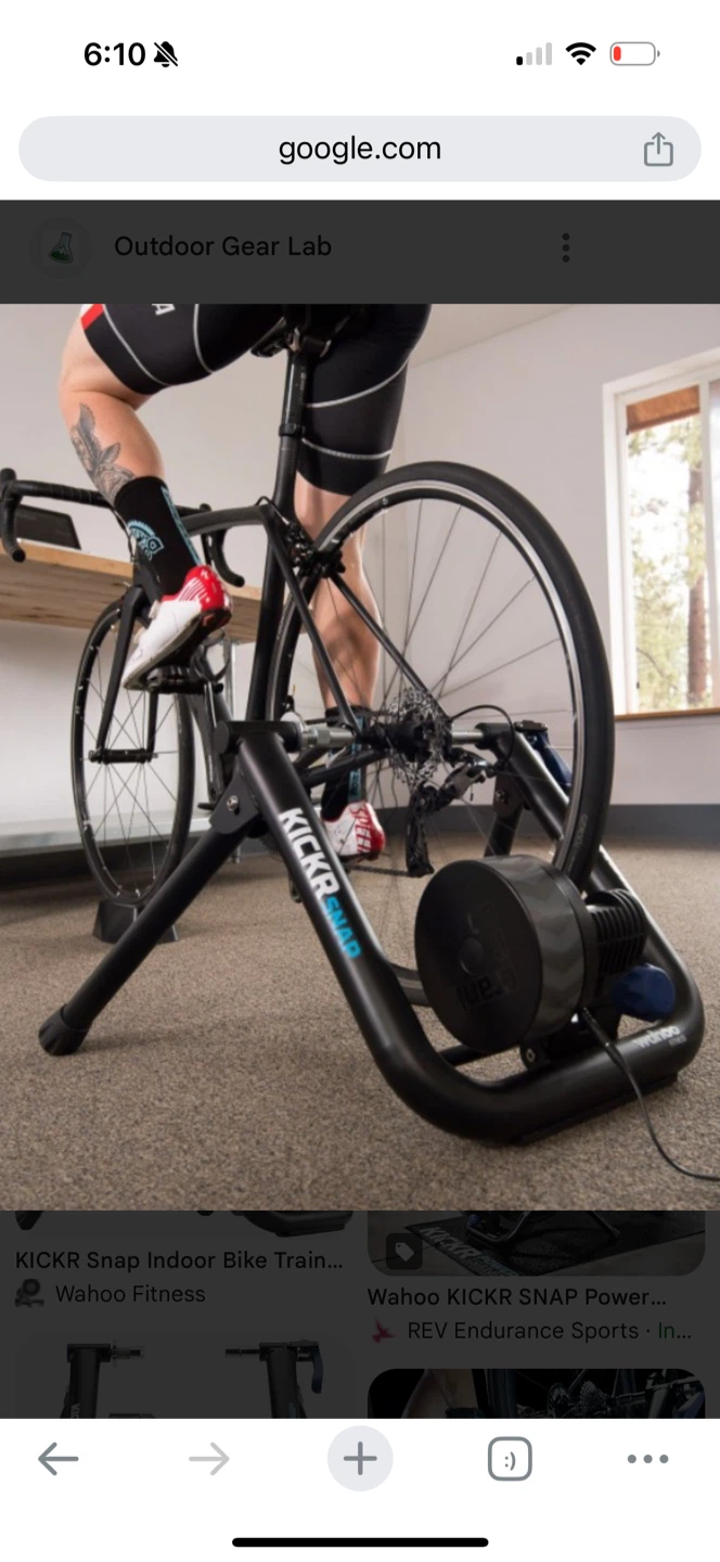 Wahoo KICKR SNAP Smart Indoor Bike Trainer - photo 2