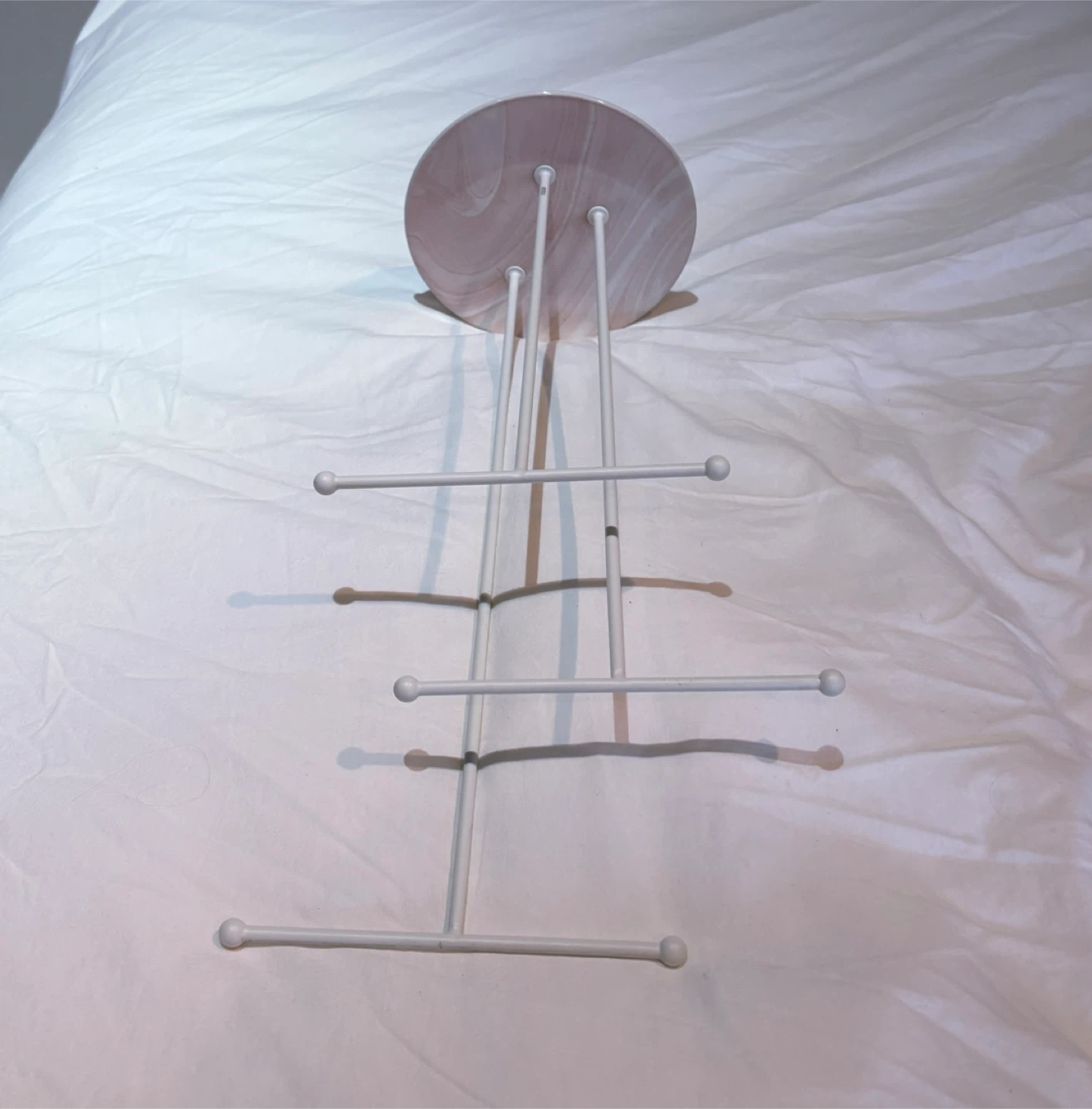 White 3-Tier Jewelry Organizer Stand - photo 2