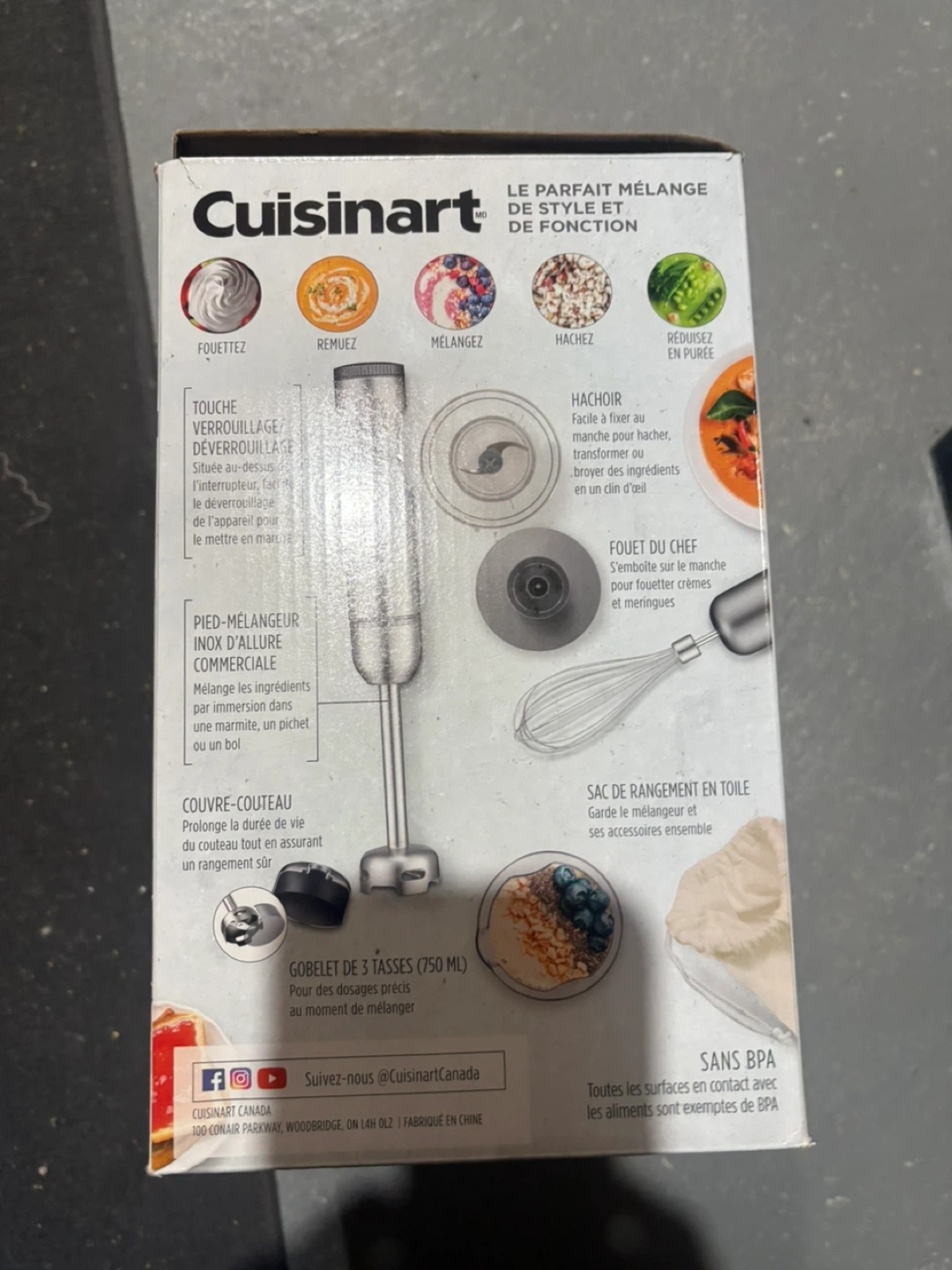 Cuisinart Smart Stick Variable Speed Hand Blender