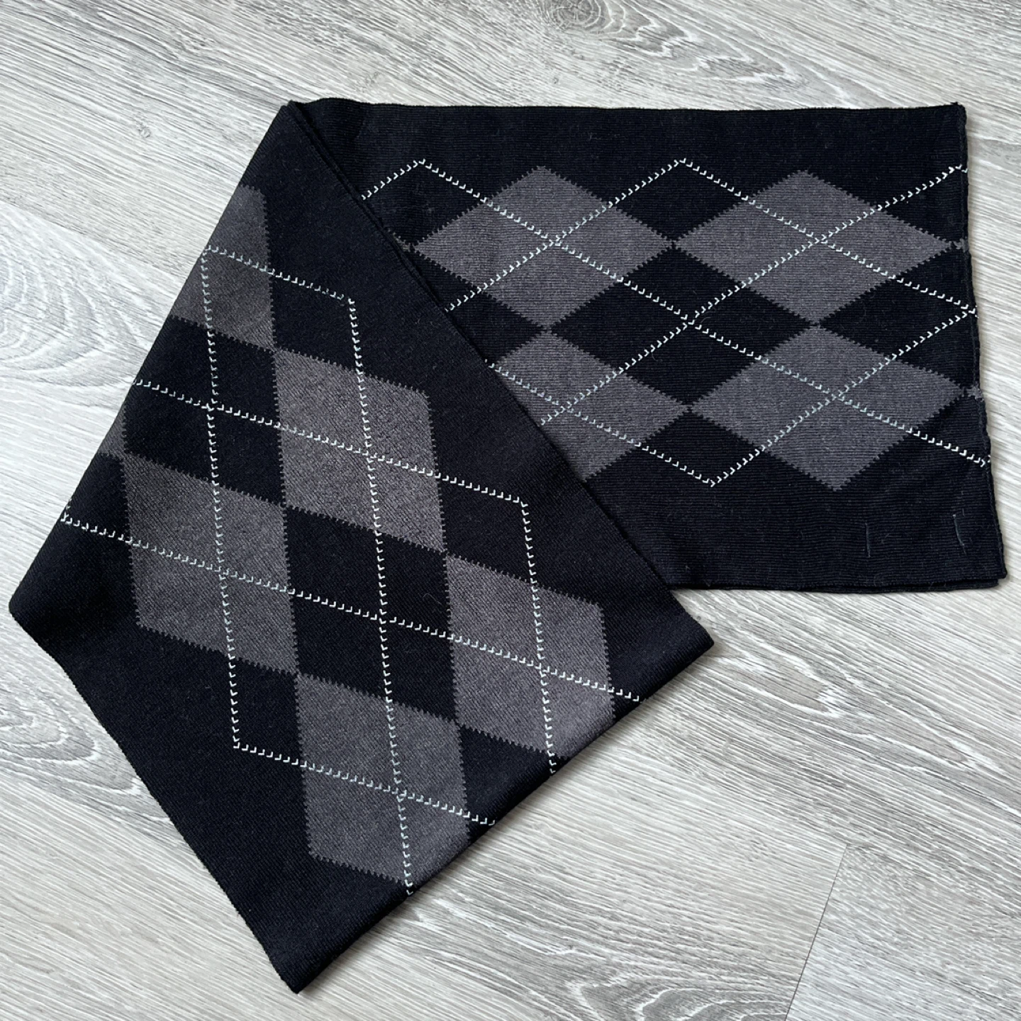 Stockhomme Men’s Argyle Scarf - photo 4
