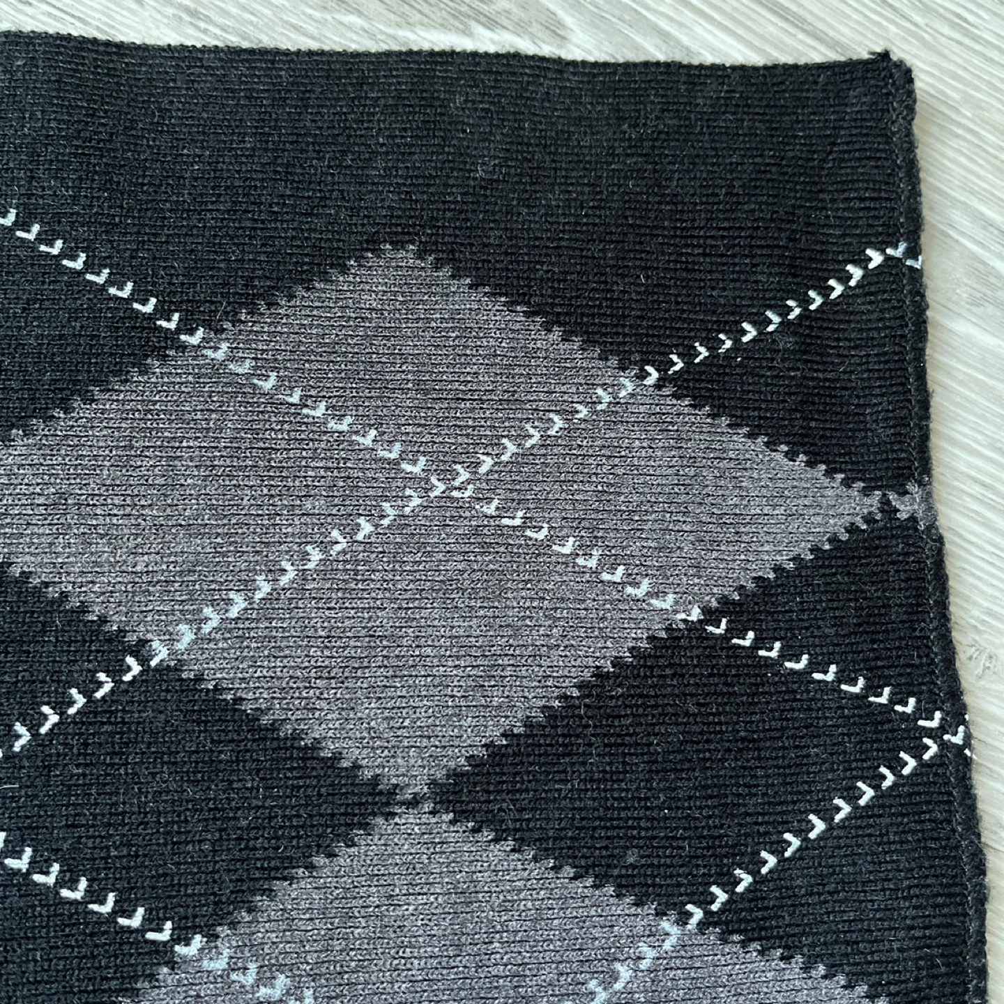 Stockhomme Men’s Argyle Scarf - photo 5