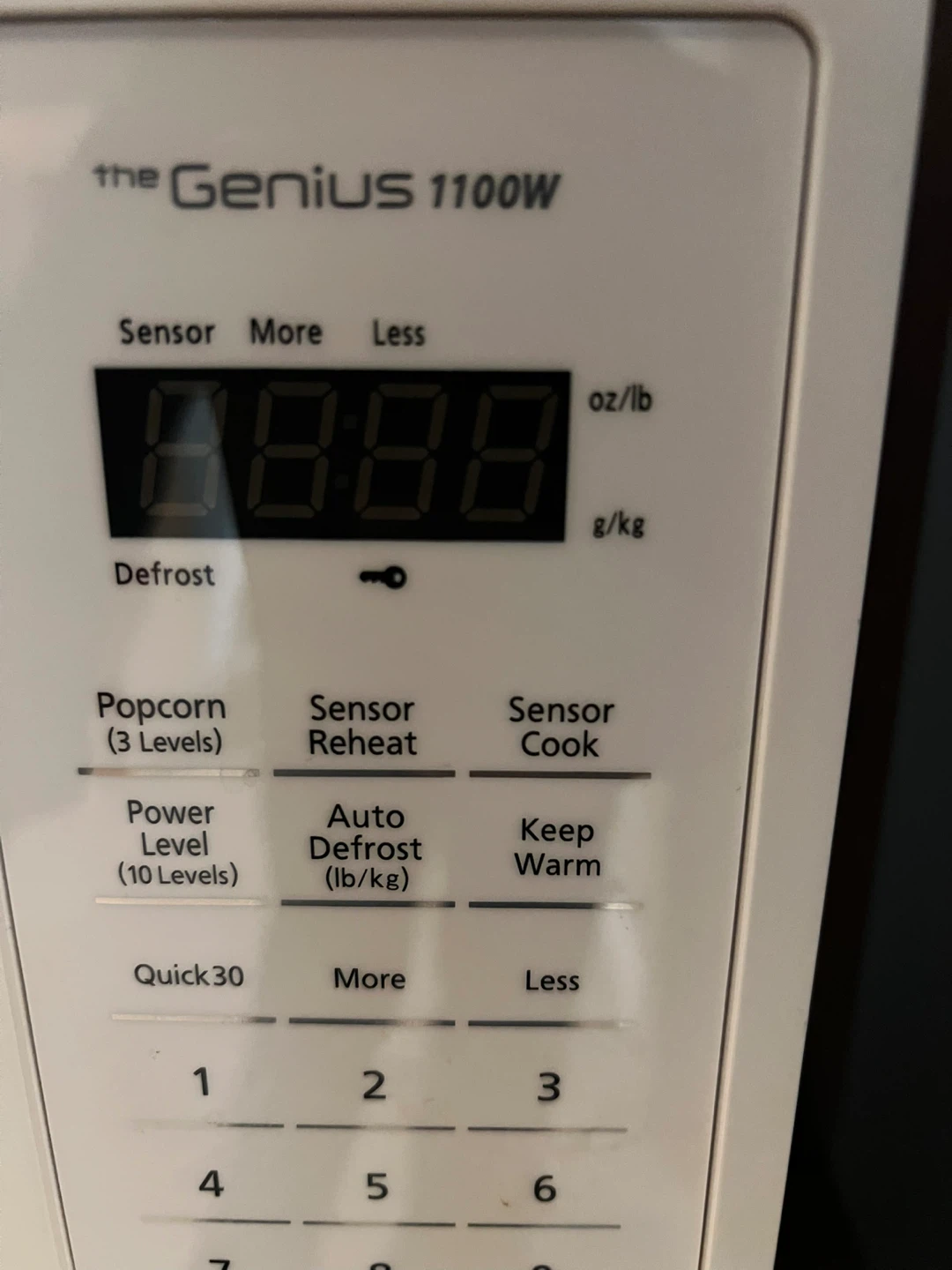 Panasonic Genius 1100W Microwave Oven - photo 2
