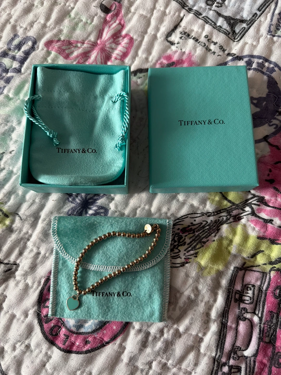 Tiffany & Co. Bracelet with Heart Charm
