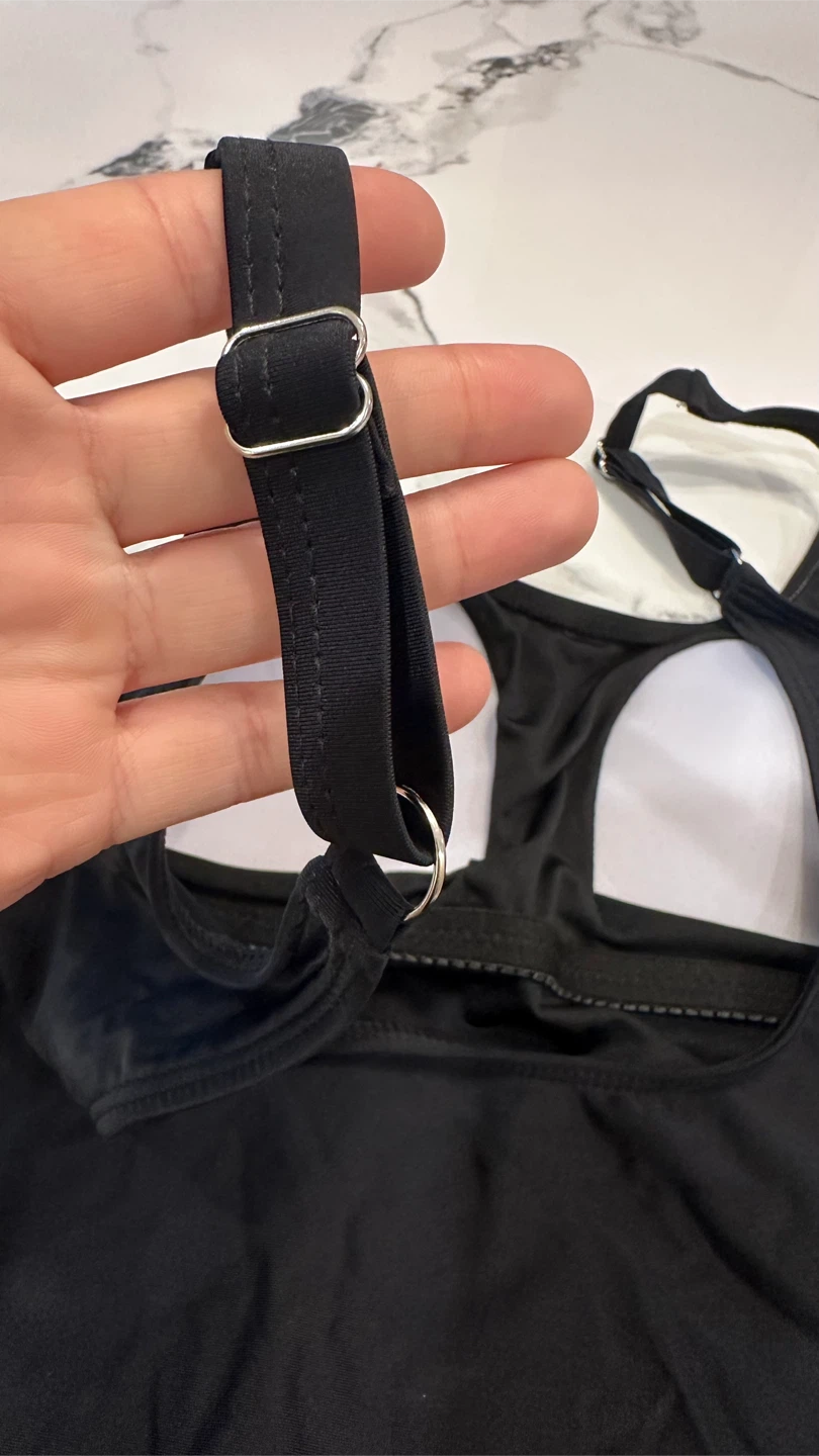 Black One-Piece Swimsuit - photo 3