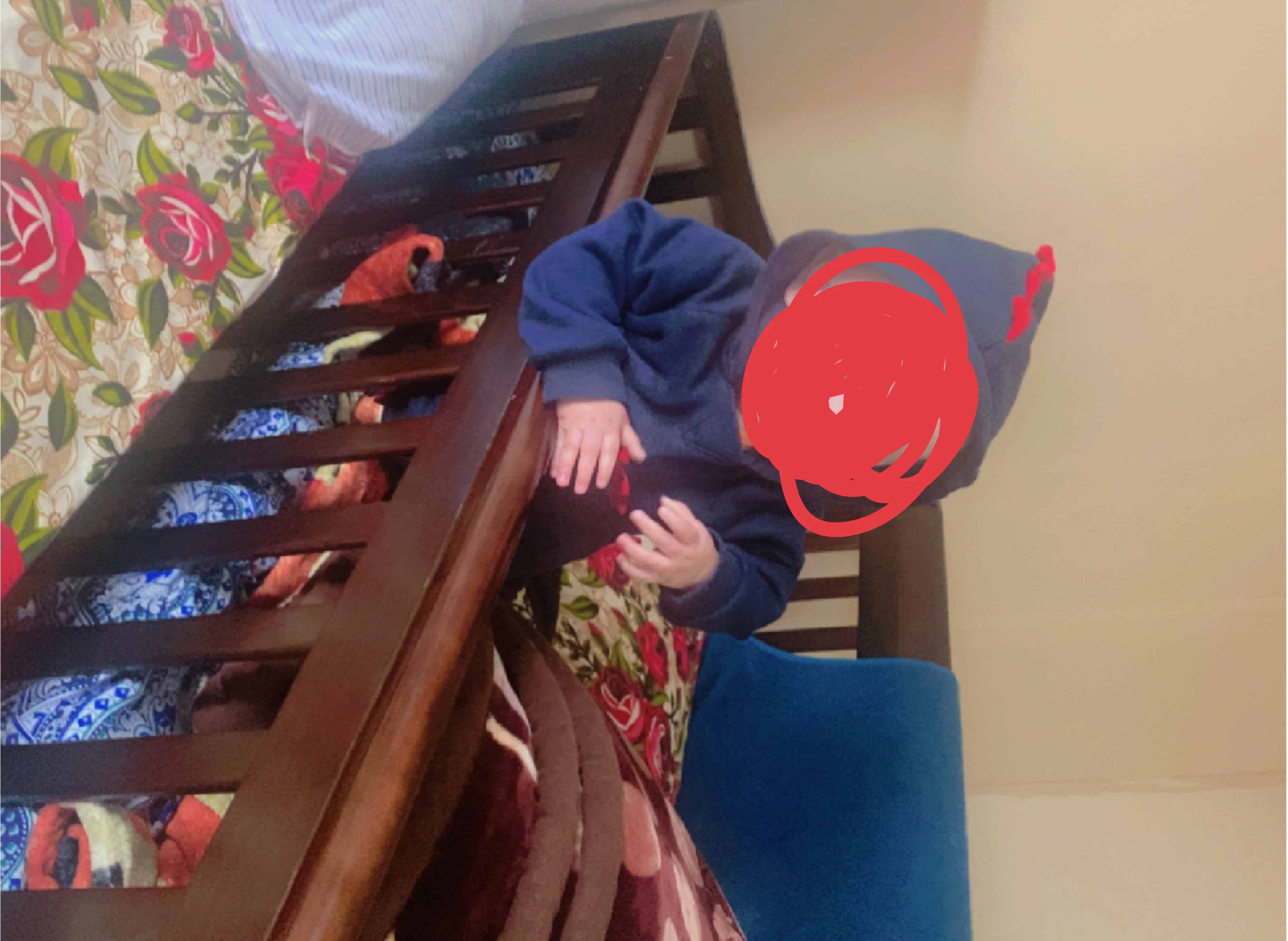 Wooden Crib
