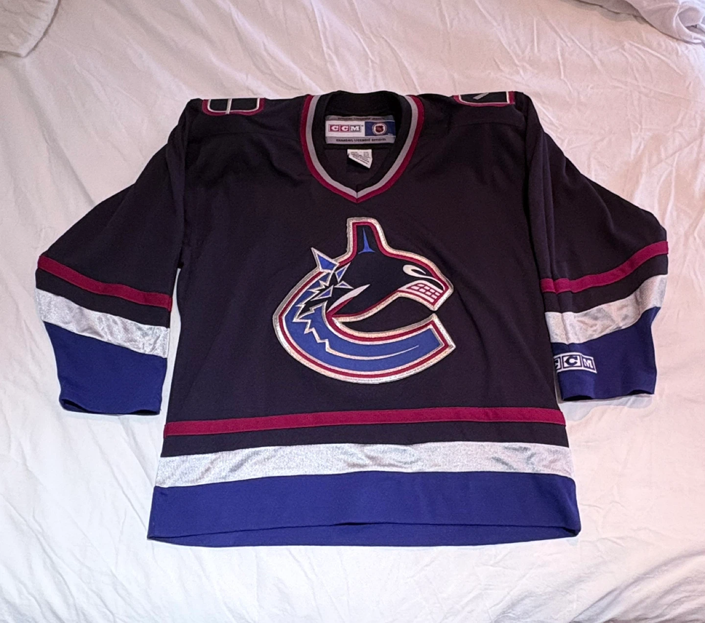 Vancouver Canucks CCM Hockey Jersey