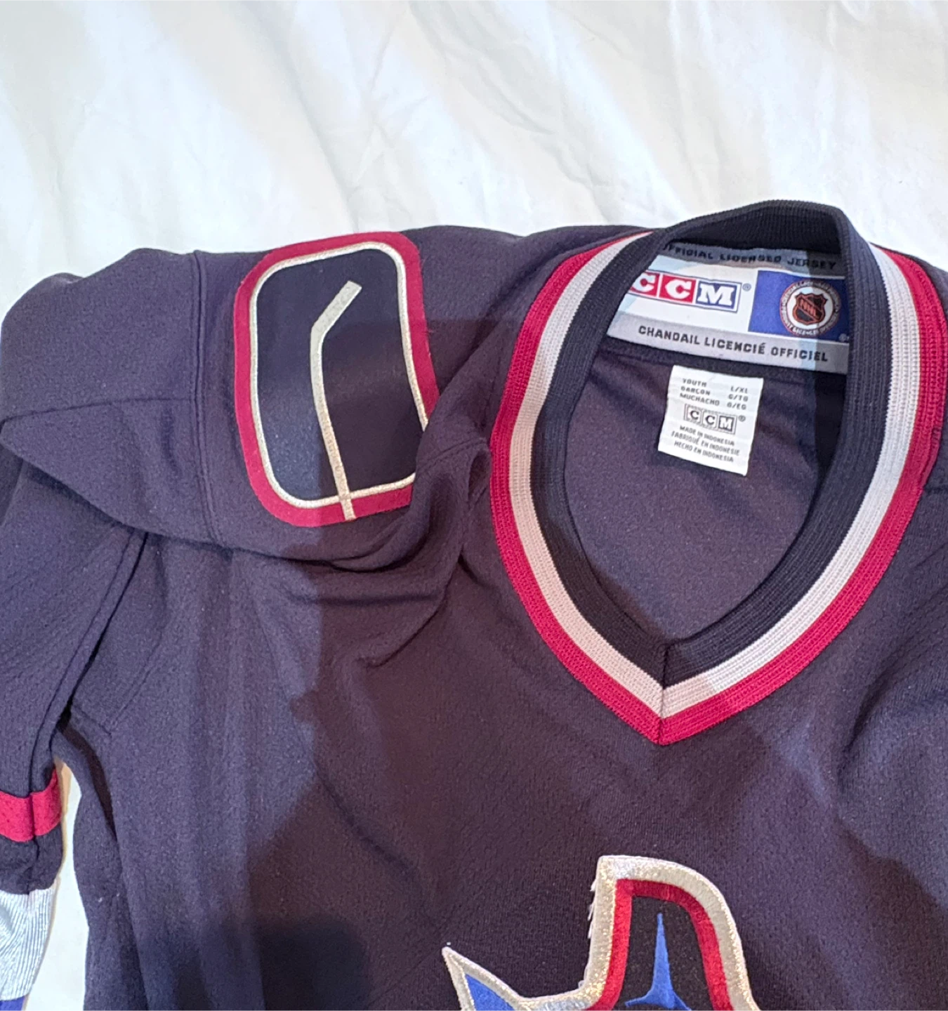 Vancouver Canucks CCM Hockey Jersey - photo 2