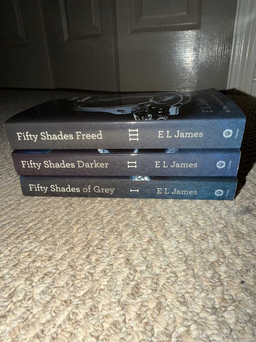 Fifty Shades Trilogy Books by E.L. James