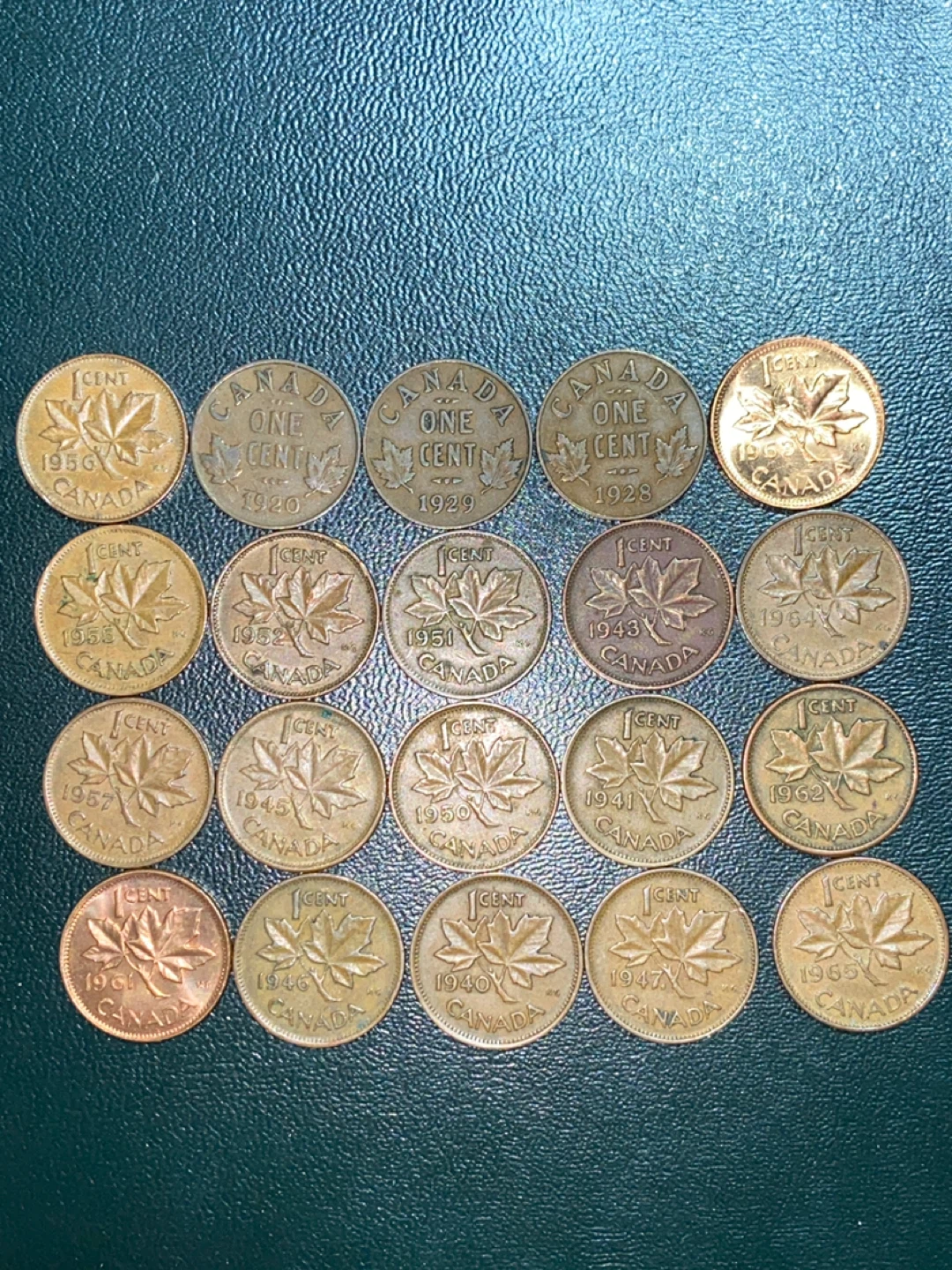 Canadian Pennies Collection - photo 3