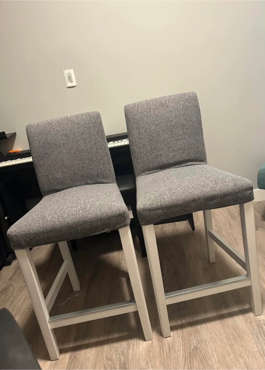 IKEA BERGMUND bar stool (x2)