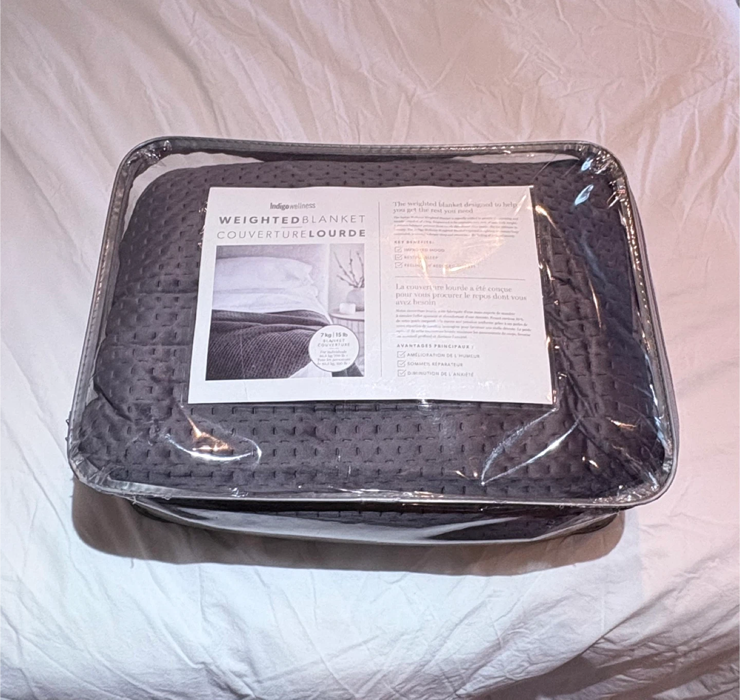 Indigo Wellness Weighted Blanket