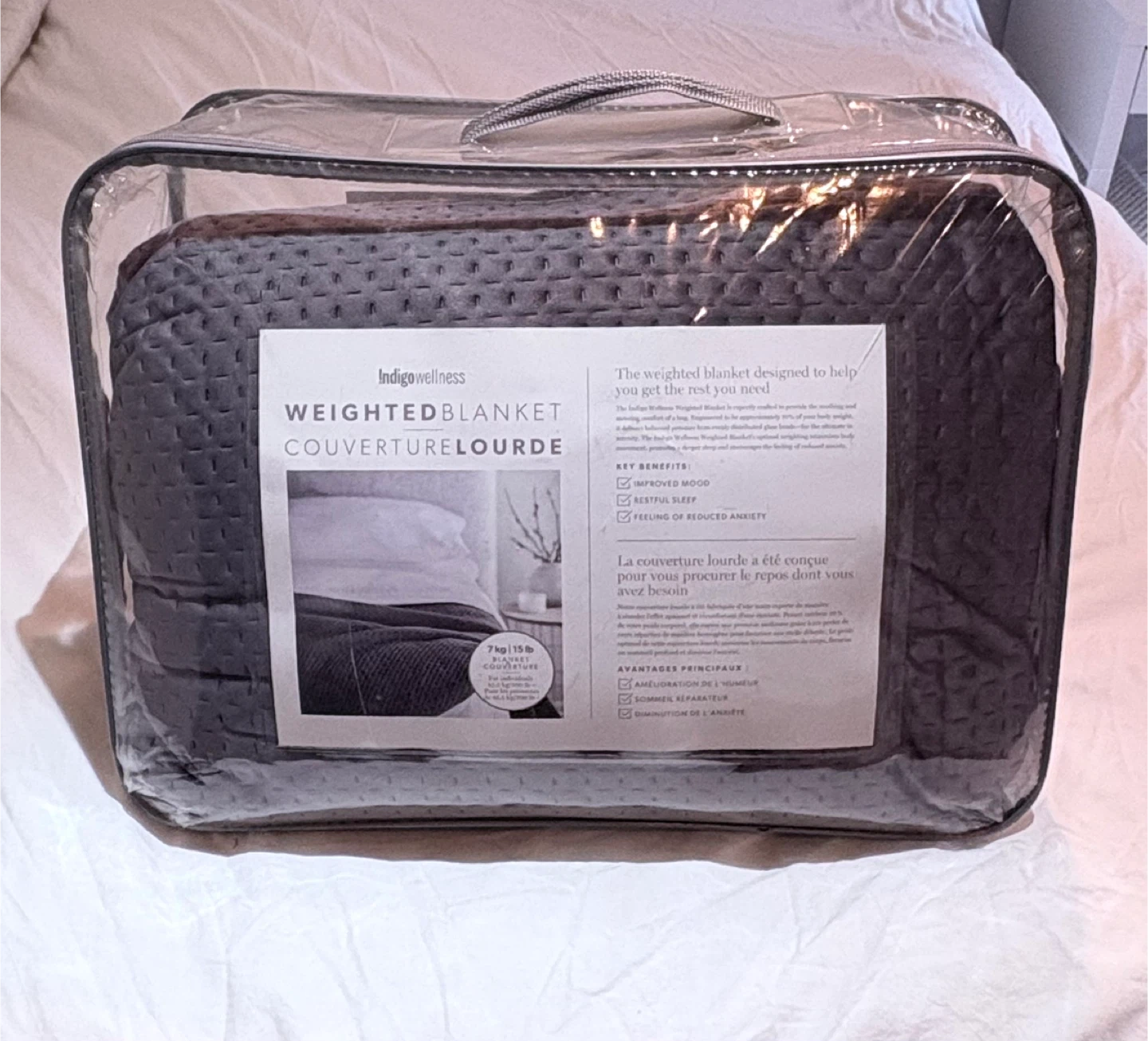 Indigo Wellness Weighted Blanket - photo 2