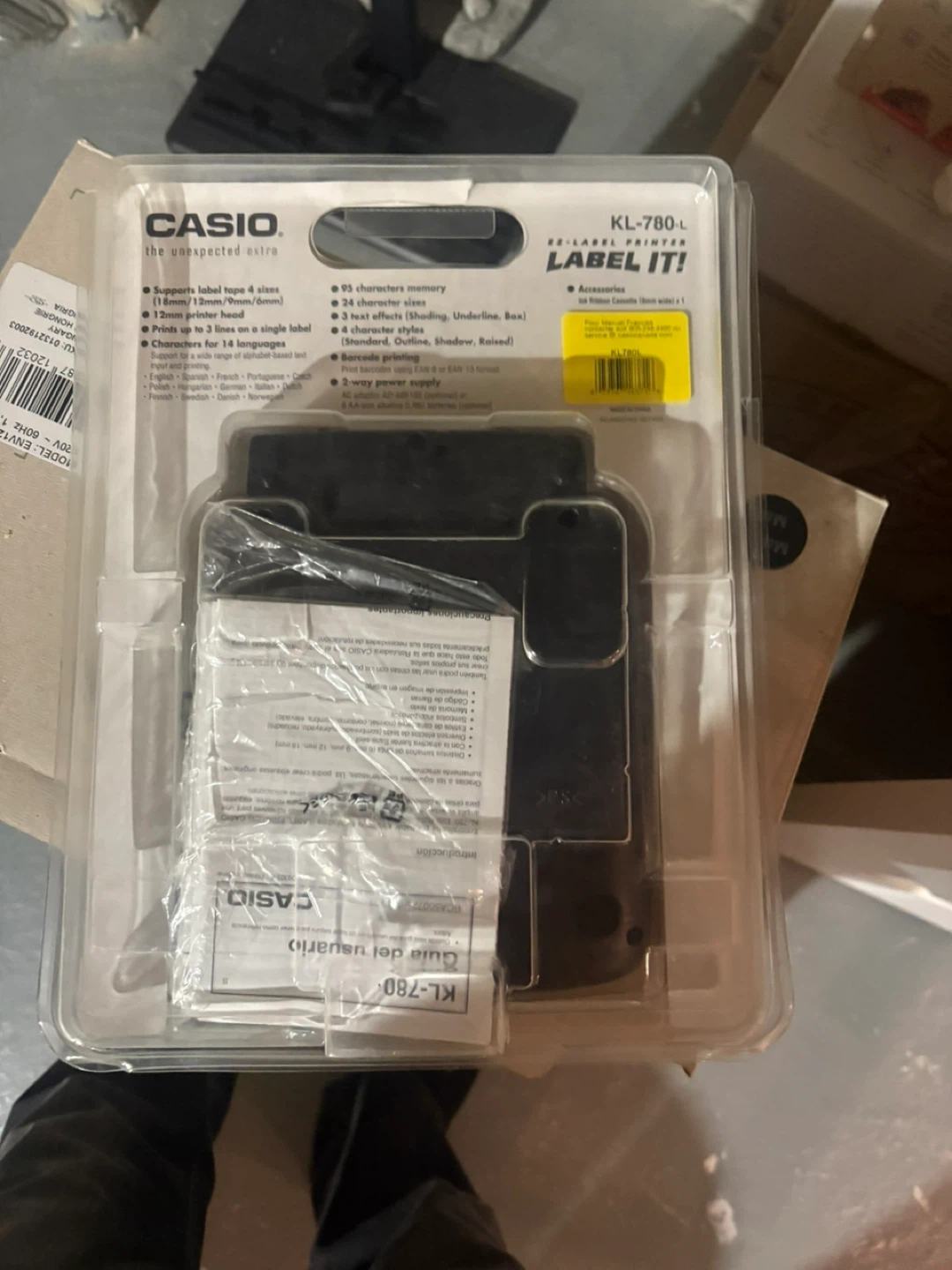 Casio KL-780L EZ-Label Printer - photo 2