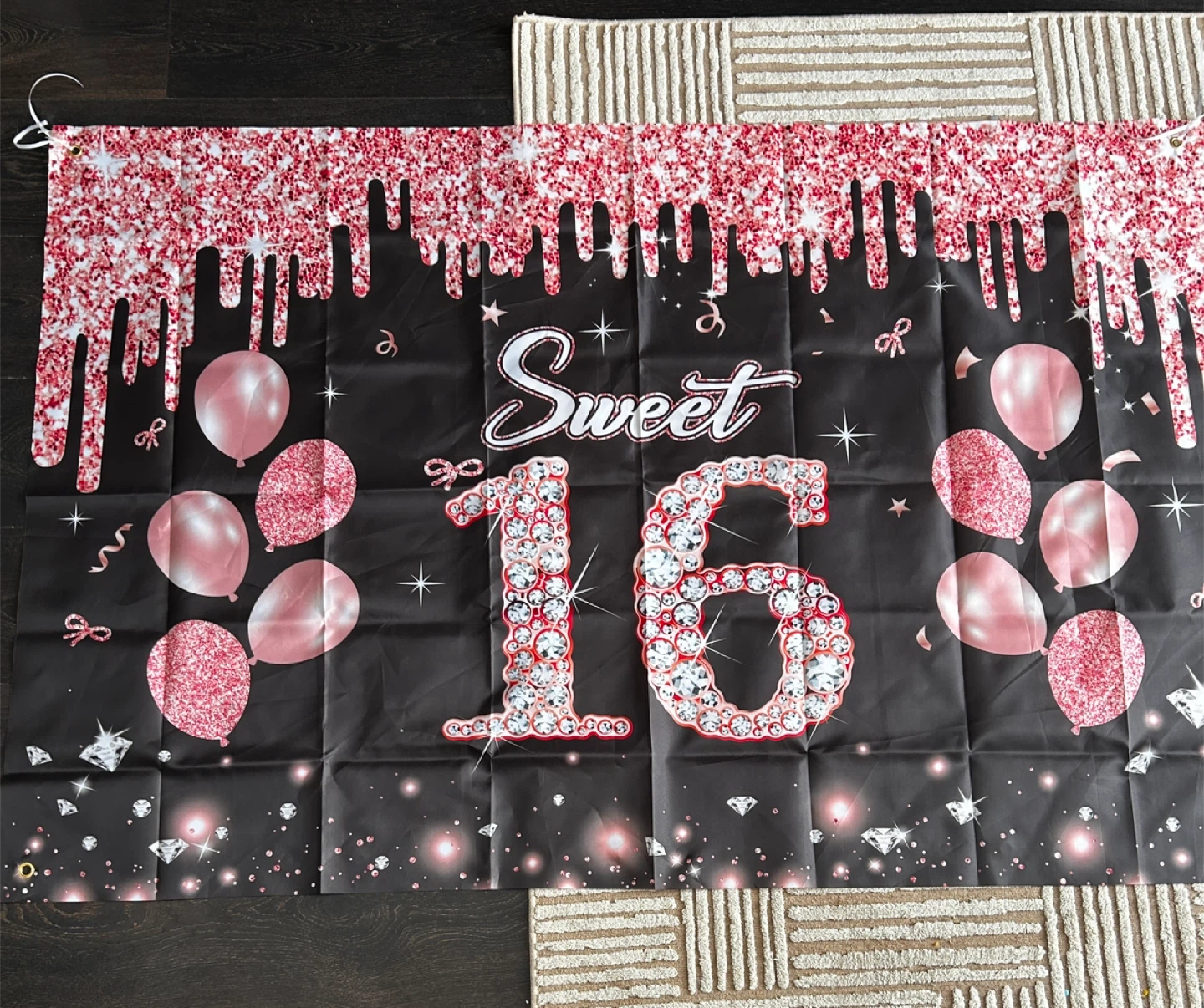 Sweet 16 Birthday Banner and Tiara Set - photo 4