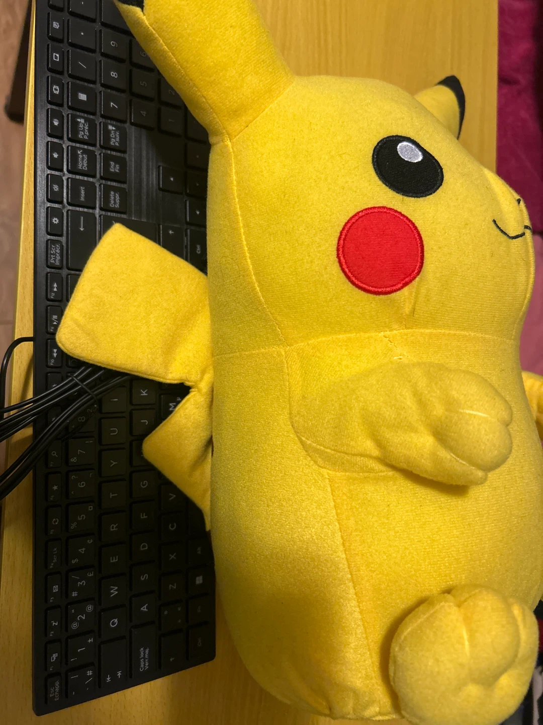 Yellow Pikachu Plush Toy - photo 3