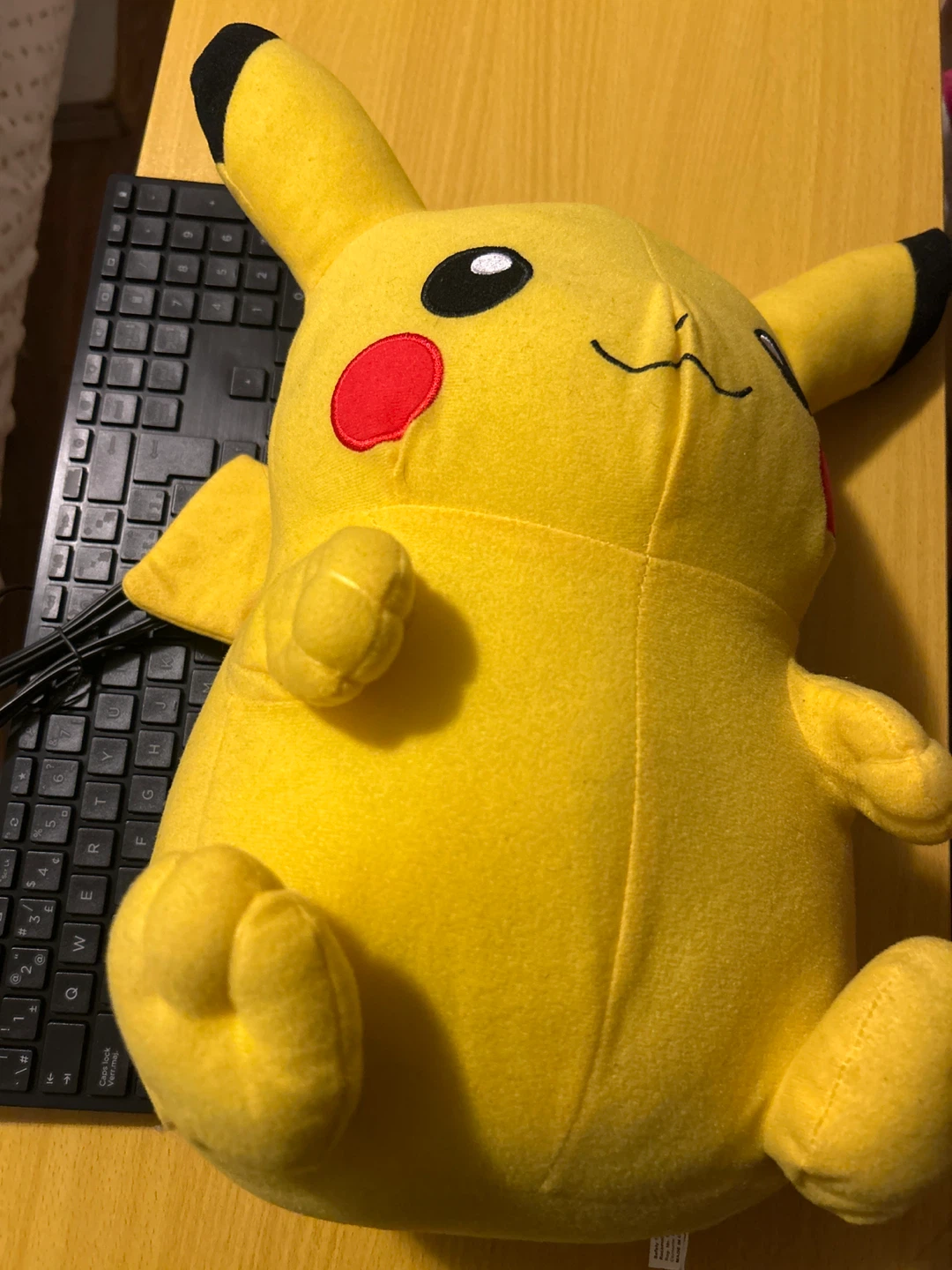 Yellow Pikachu Plush Toy - photo 4