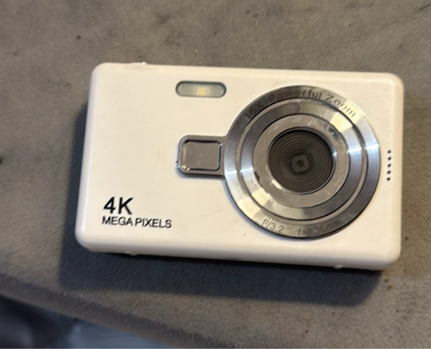White Digital camera