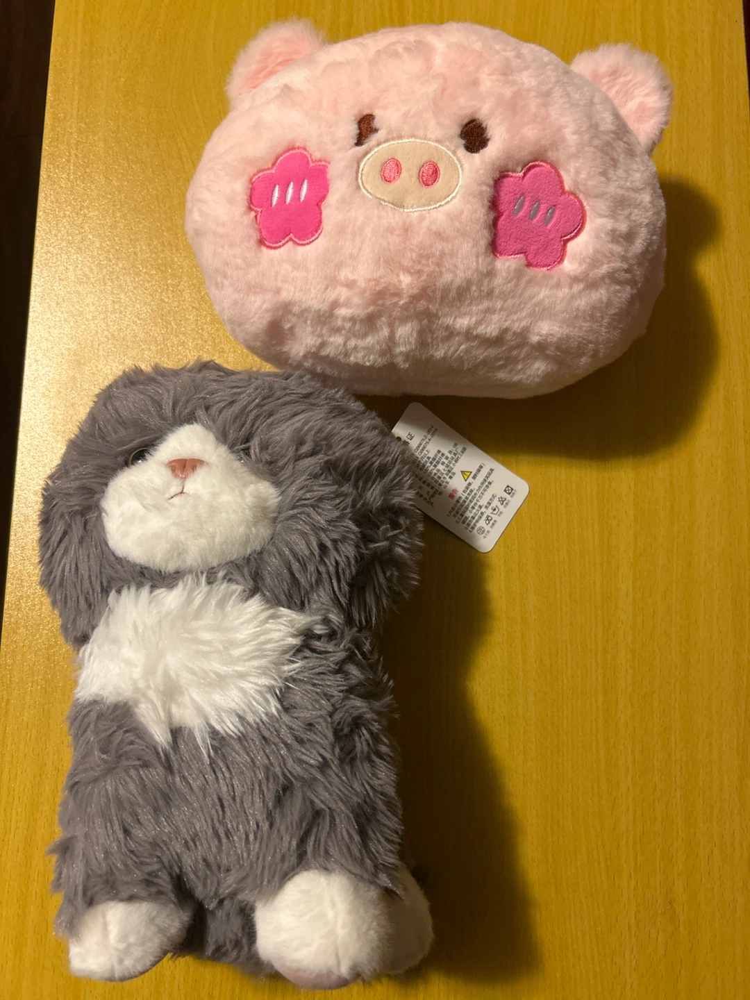 Plush Pig and Bunny Toys
