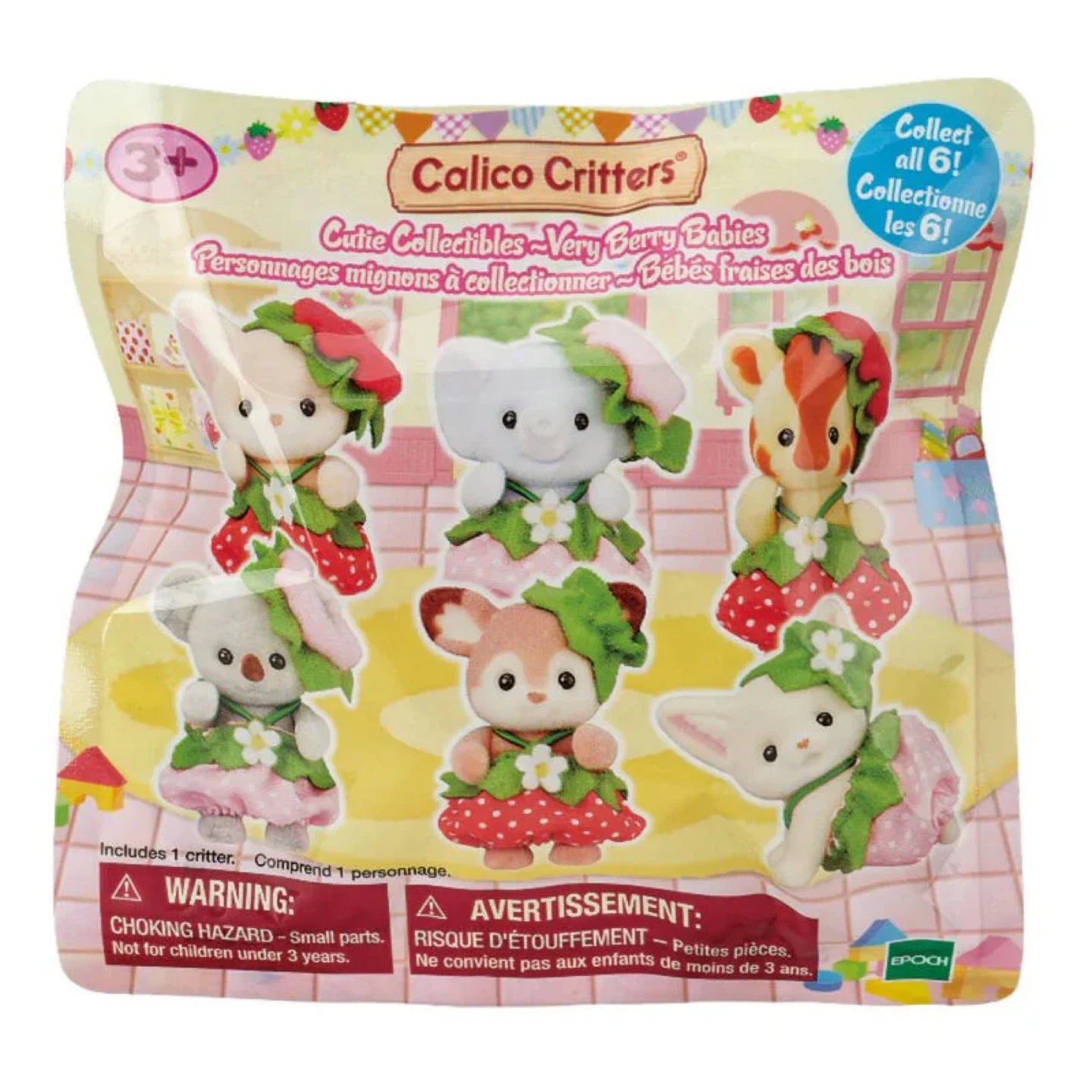 (Brand New Unopened) Calico Critters Very Berry Babies Blind Bag