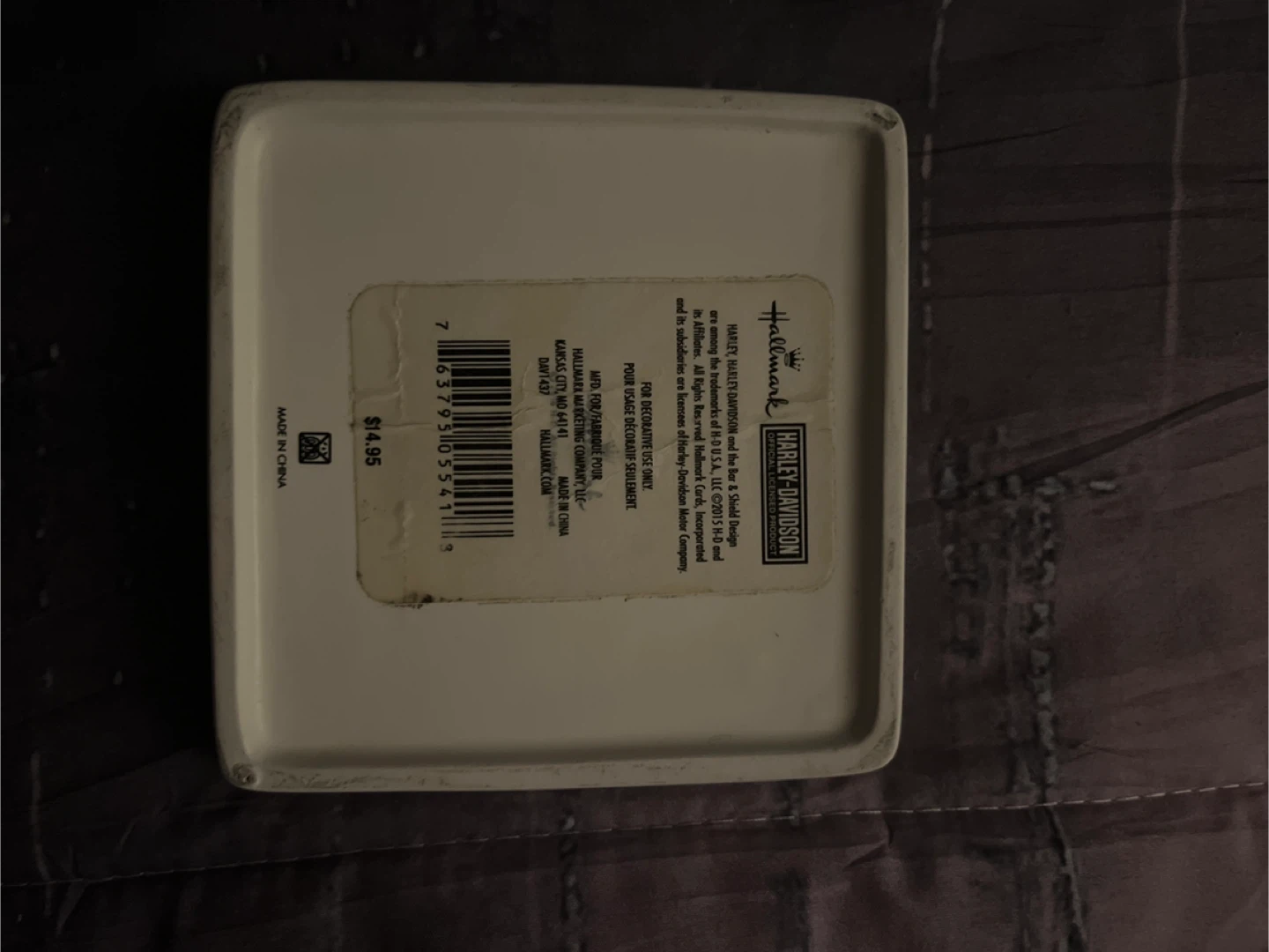 Harley-Davidson "Live to Ride" Decorative Dish - photo 2