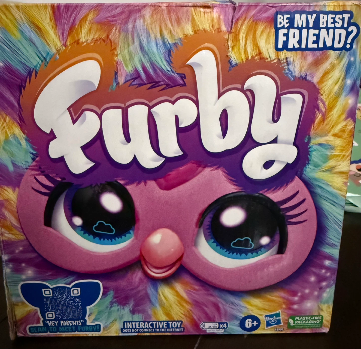 Hasbro Furby Tie Dye Interactive Toy - Rainbow - photo 4