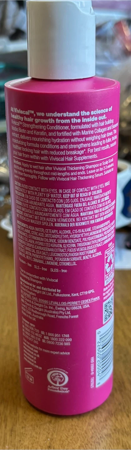 NEW Viviscal Conditioner with Biotin & Keratin 8.45 fl. oz. - photo 2