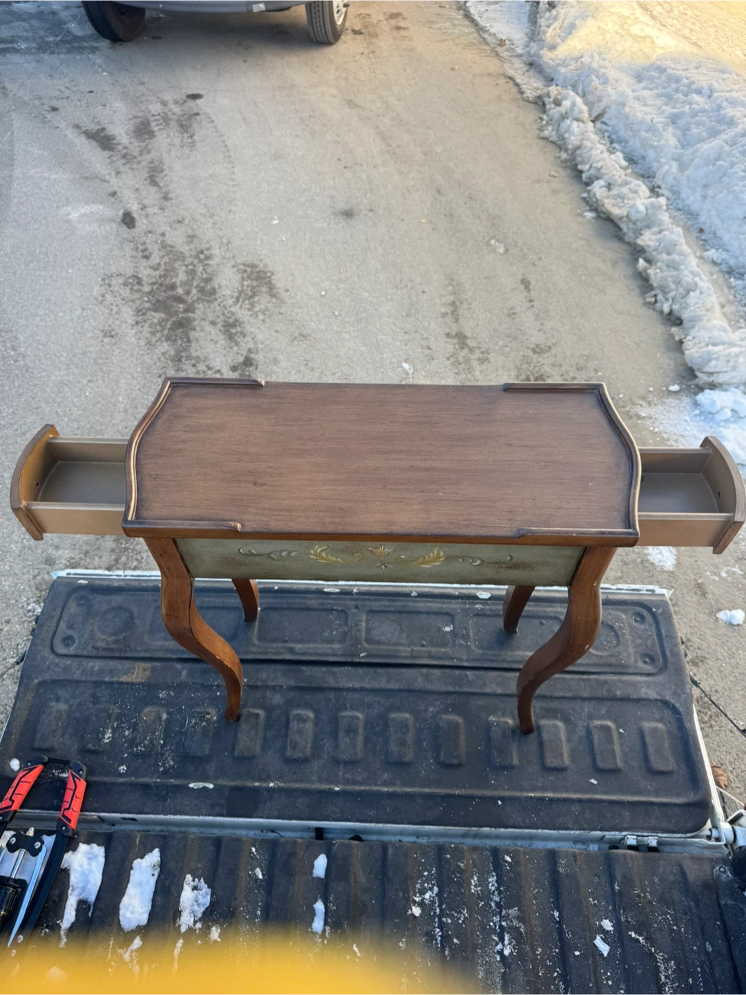 Accent Table with Drawers - photo 3