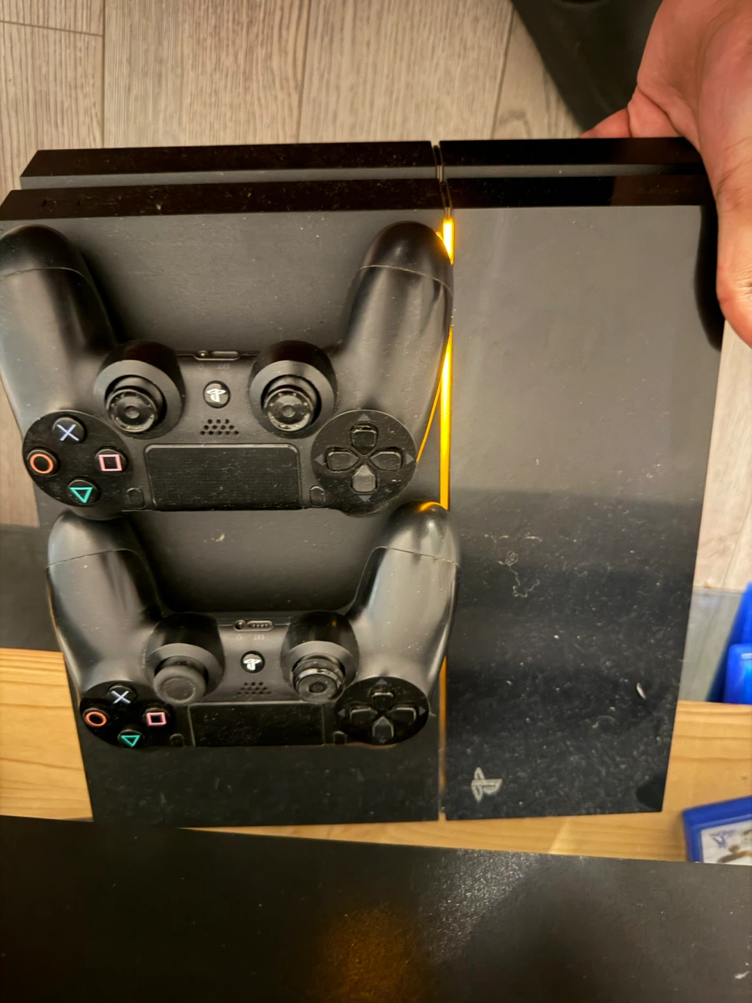 PlayStation 4 (PS4) Console with Controllers and Games