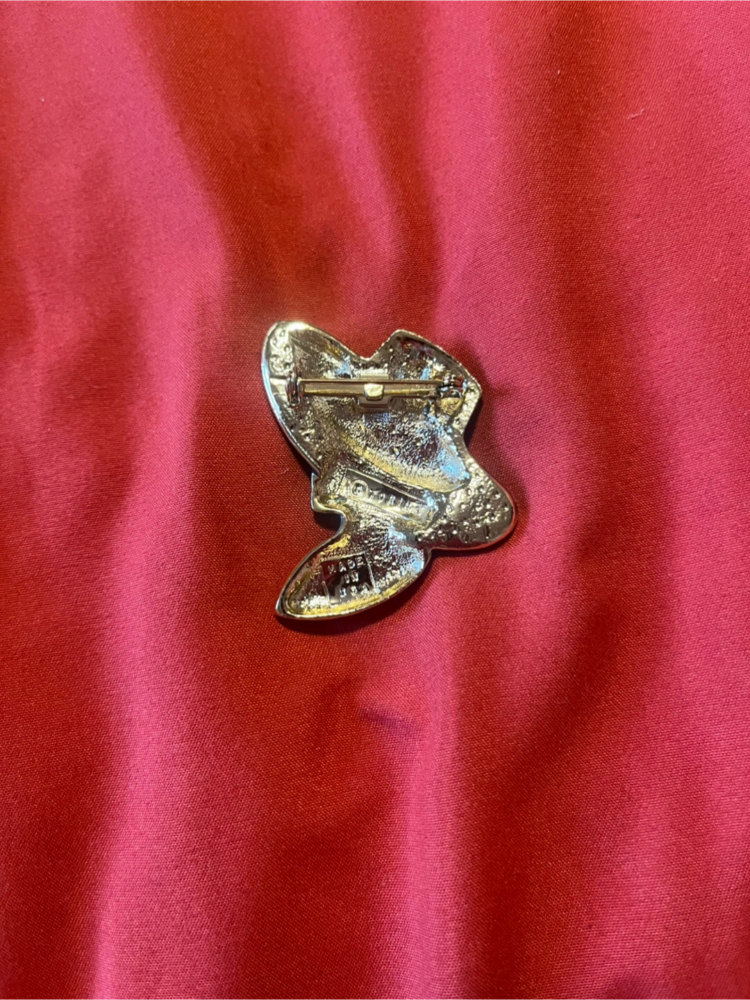 Vintage Lady Silhouette Brooch Pin - photo 2