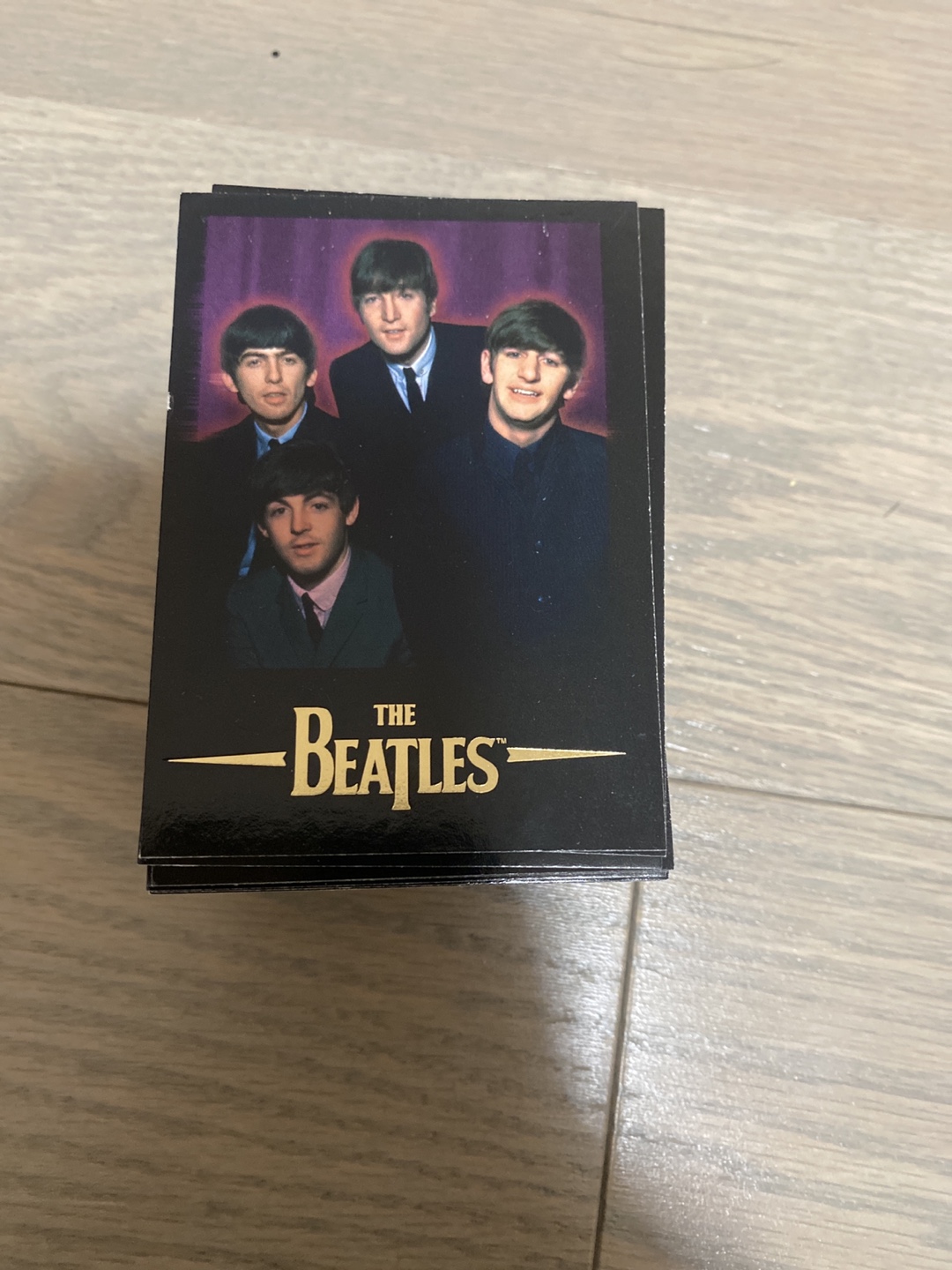 The Beatles collectable cards 1996 full collection 100pcs - photo 2