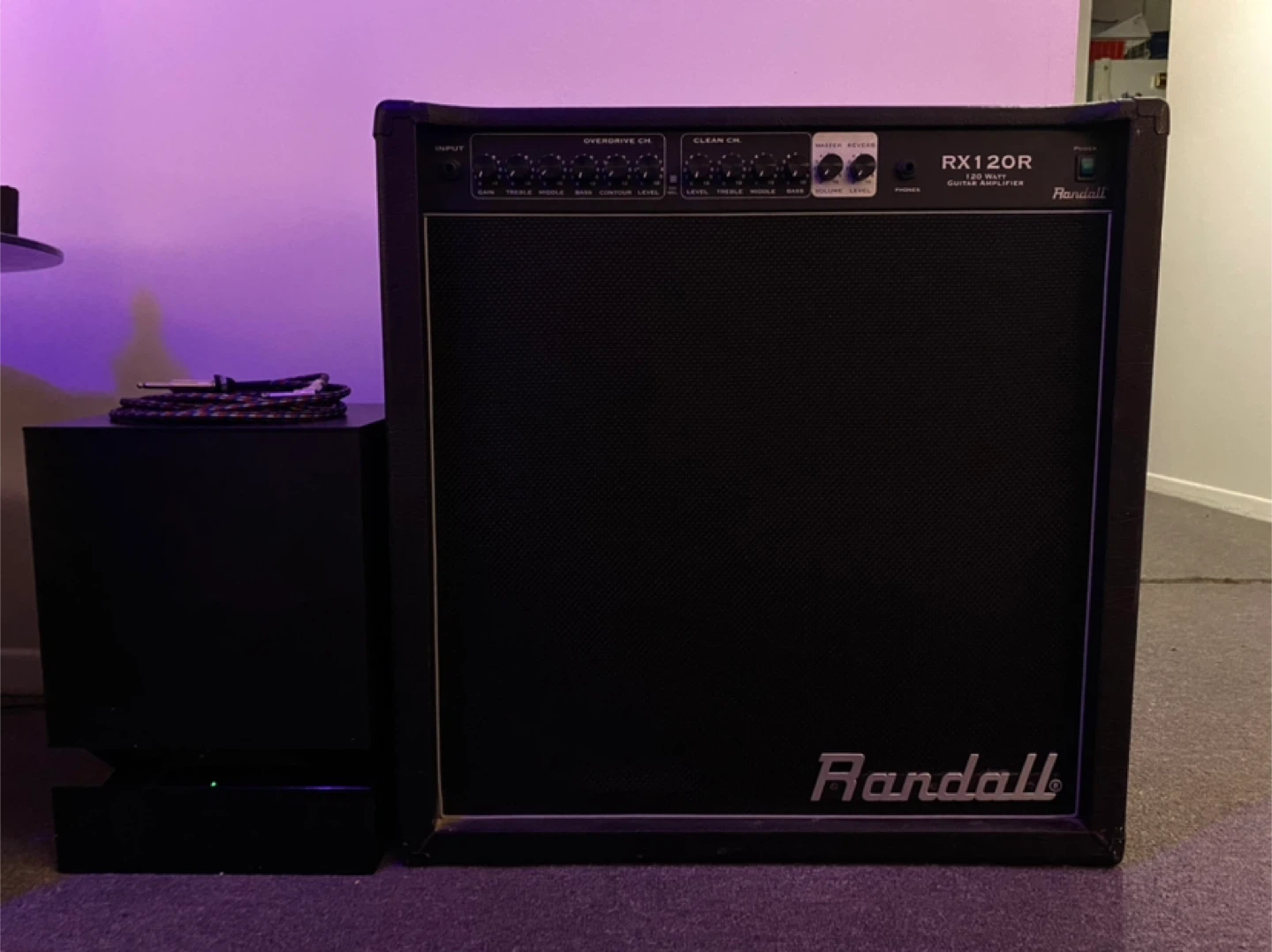Randall RX120R w/ OG Footswitch ~ 120 Watt 2x12 Guitar Amplifier