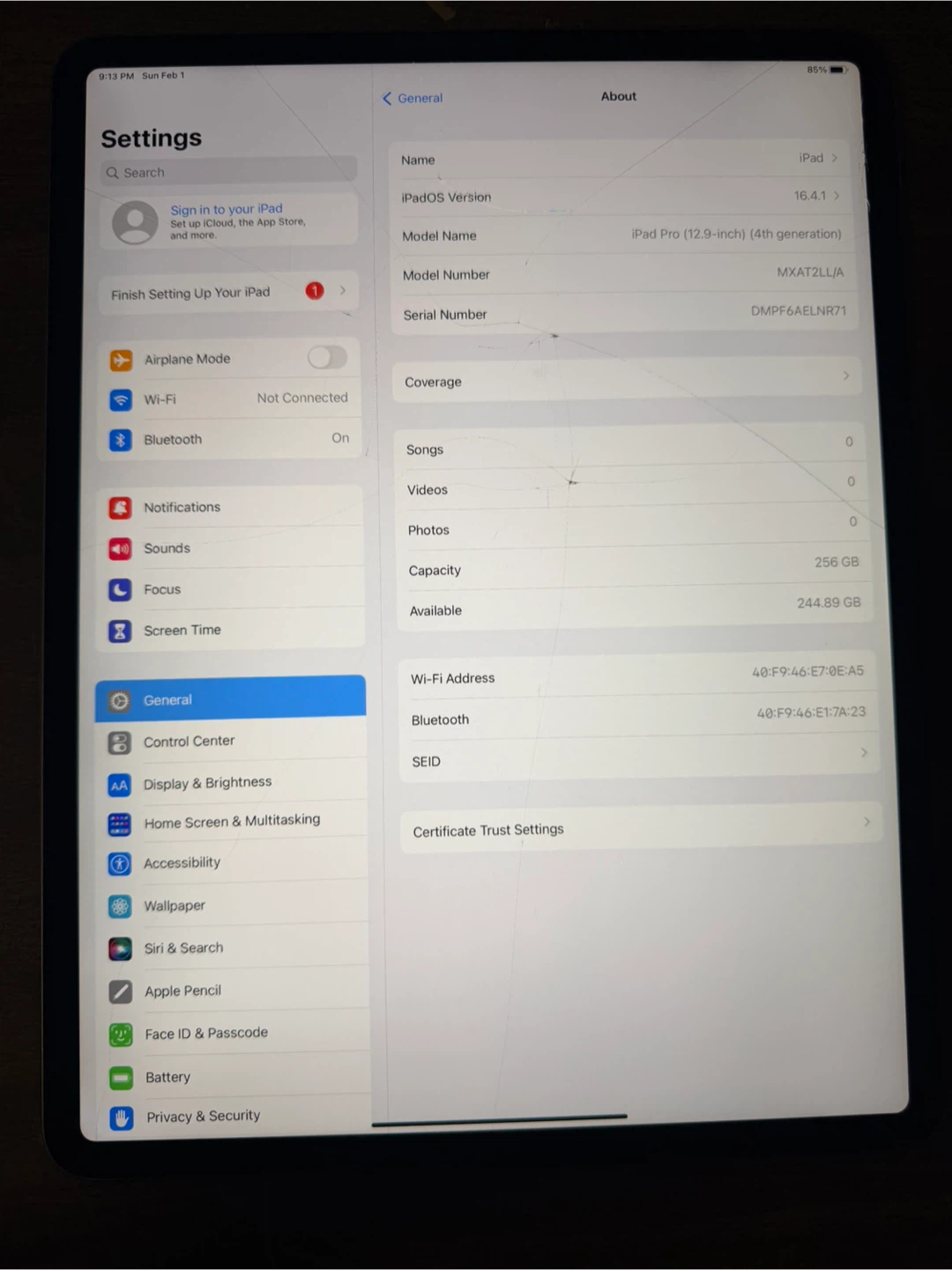 iPad Pro 4th Gen