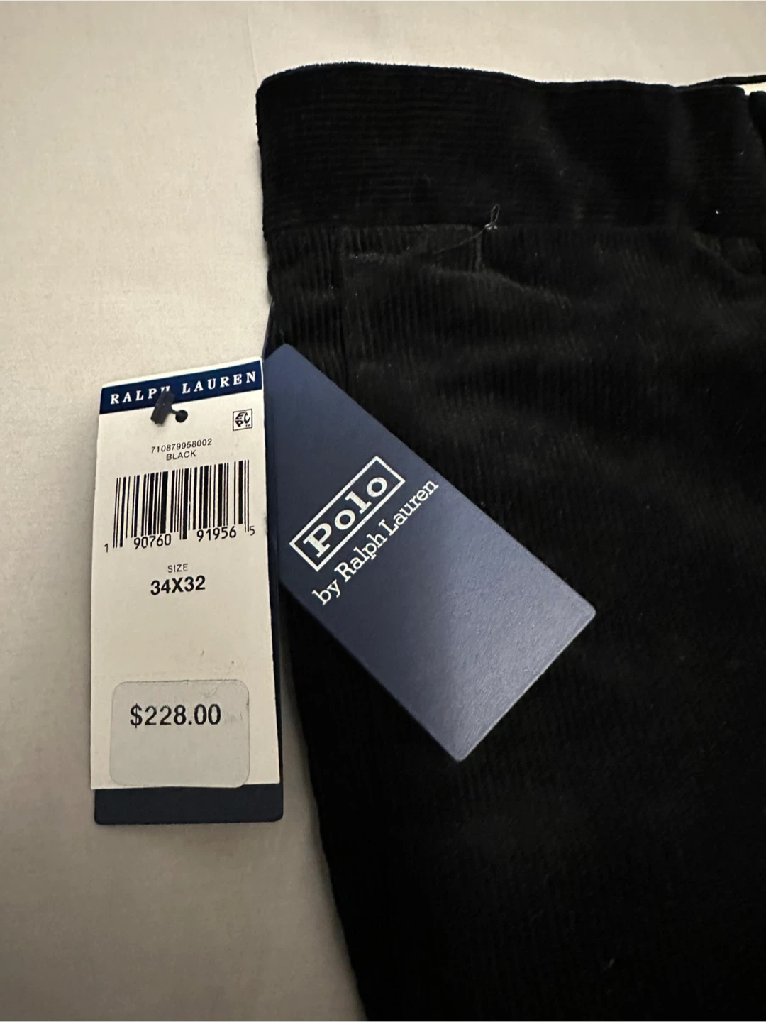 Brand new Ralph Lauren Corduroy Pants 34x32 - photo 2
