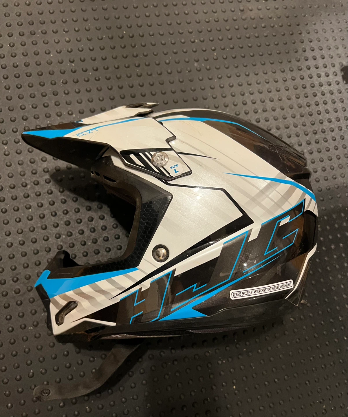HJC motocross helmet in size L - photo 2
