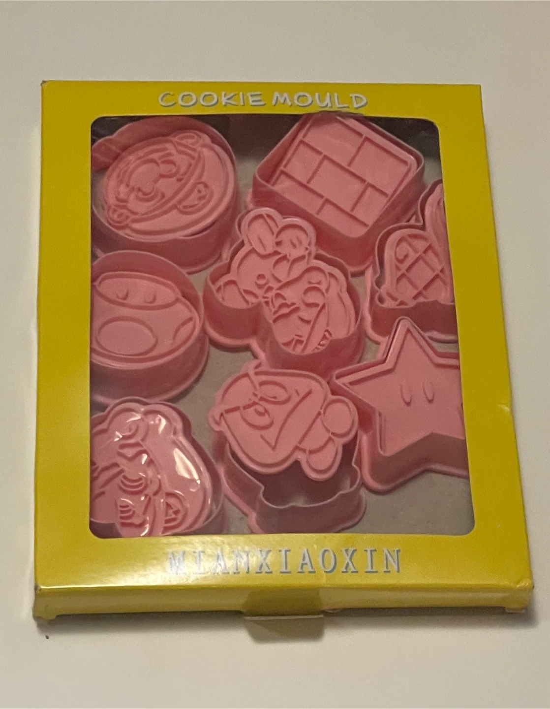 Mario-Themed Cookie Cutters – New, Never Used
