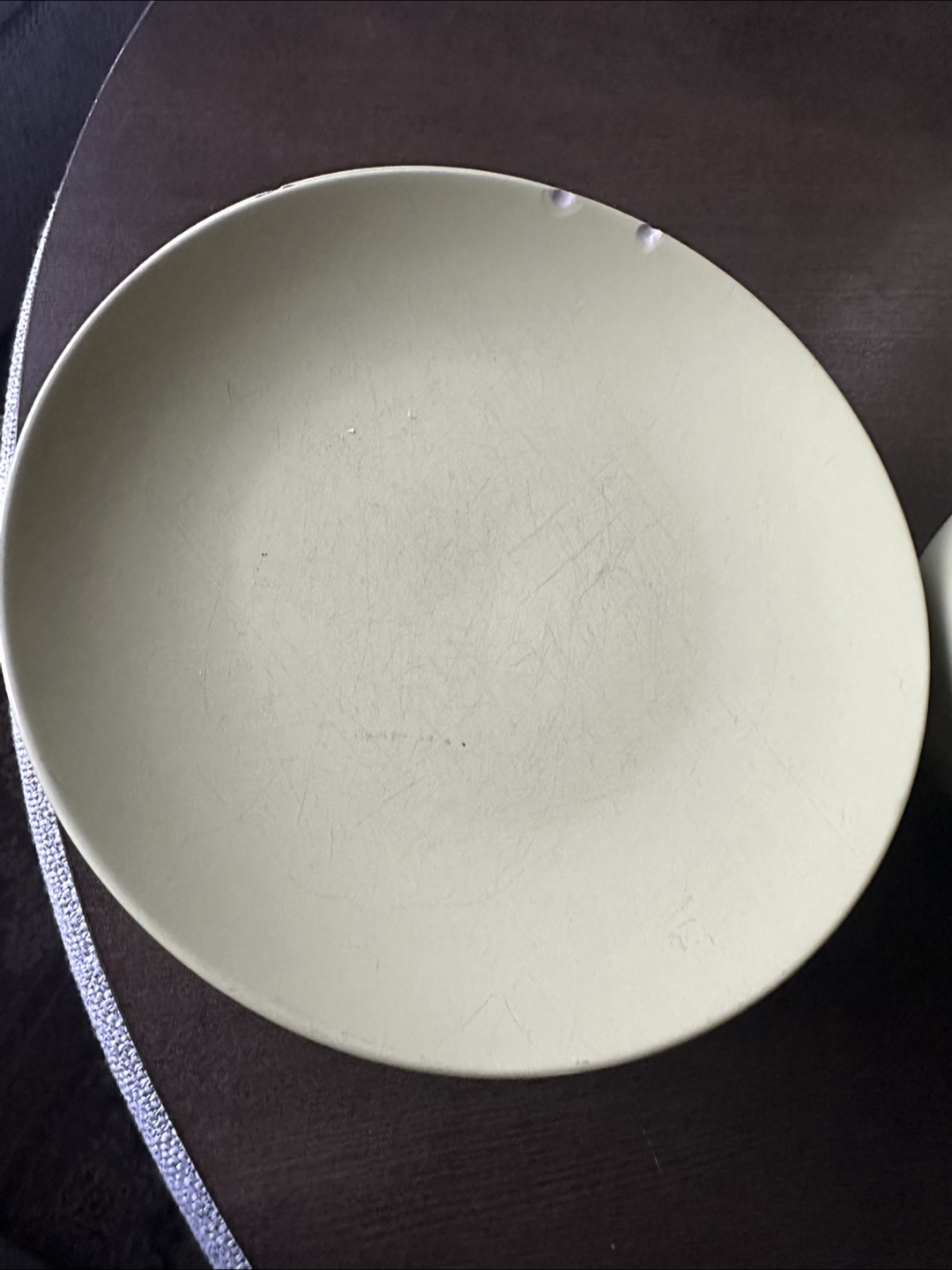 Set of all 6 green Ceramic Bowls and 11 Plates - photo 4