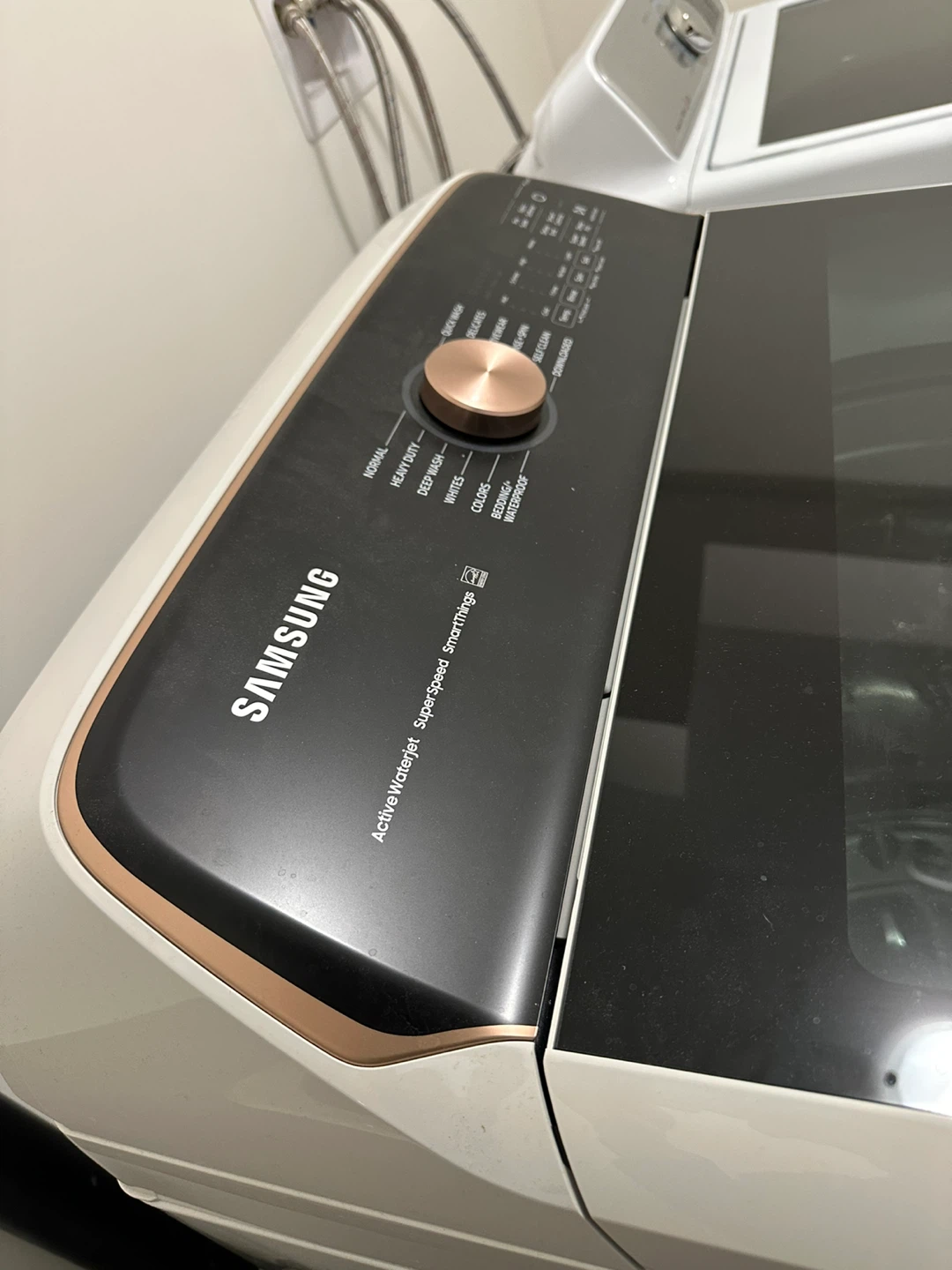 Samsung 6.3 Cu. Ft. Smart Top Load Washer - Ivory - photo 2