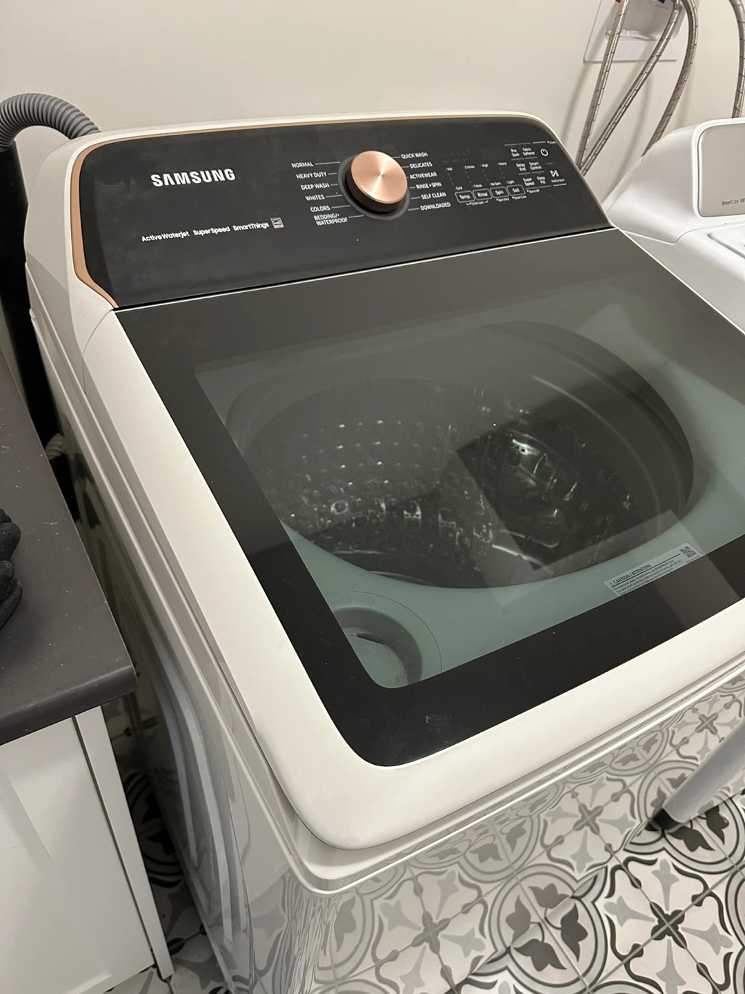 Samsung 6.3 Cu. Ft. Smart Top Load Washer - Ivory