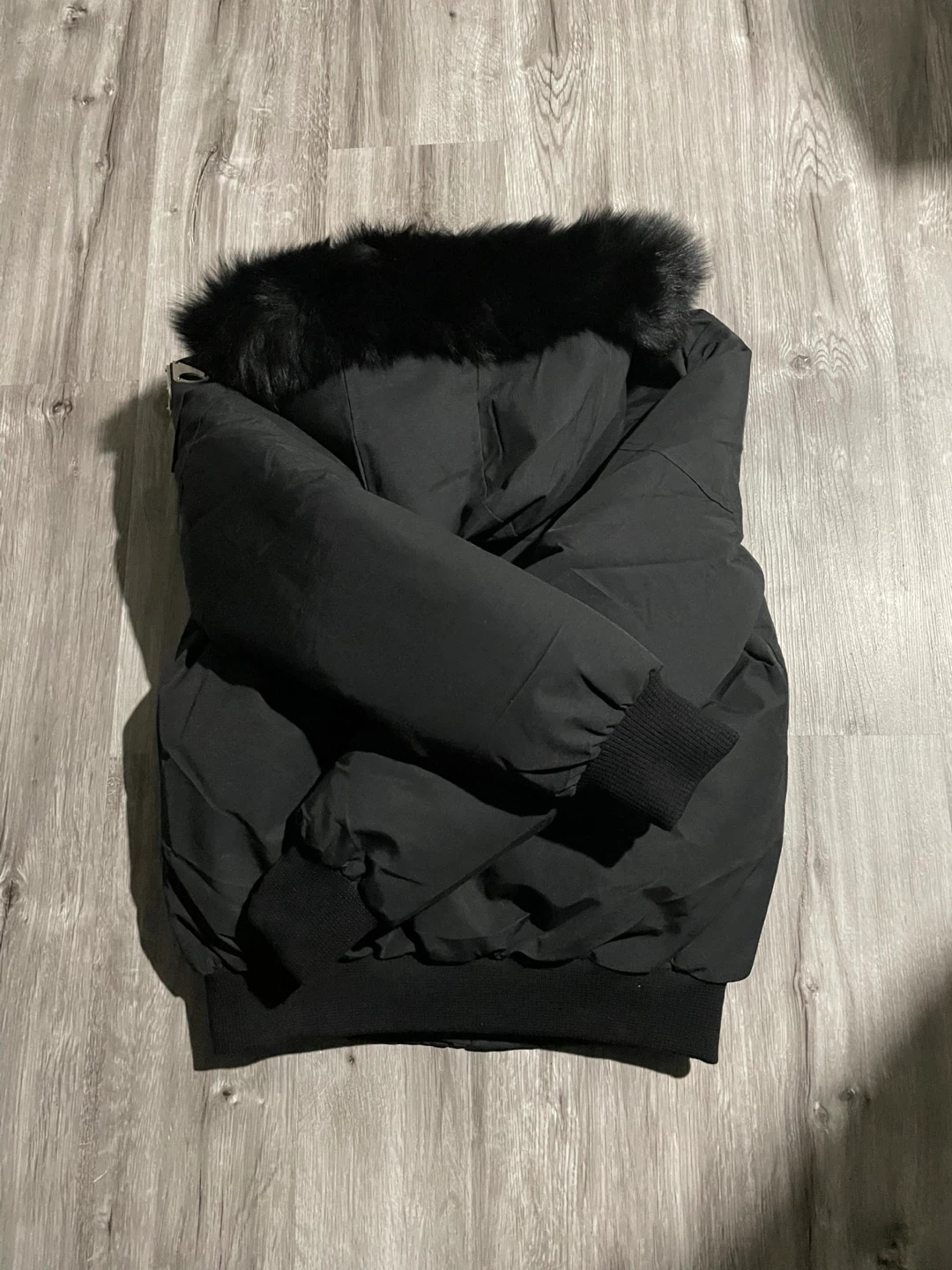 Moose Knuckles Bomber Jacket - Black - Size M/M - photo 5