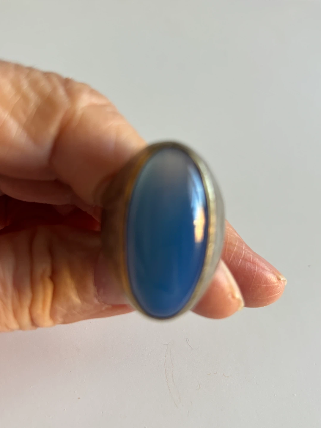 Men's Blue Stone Ring