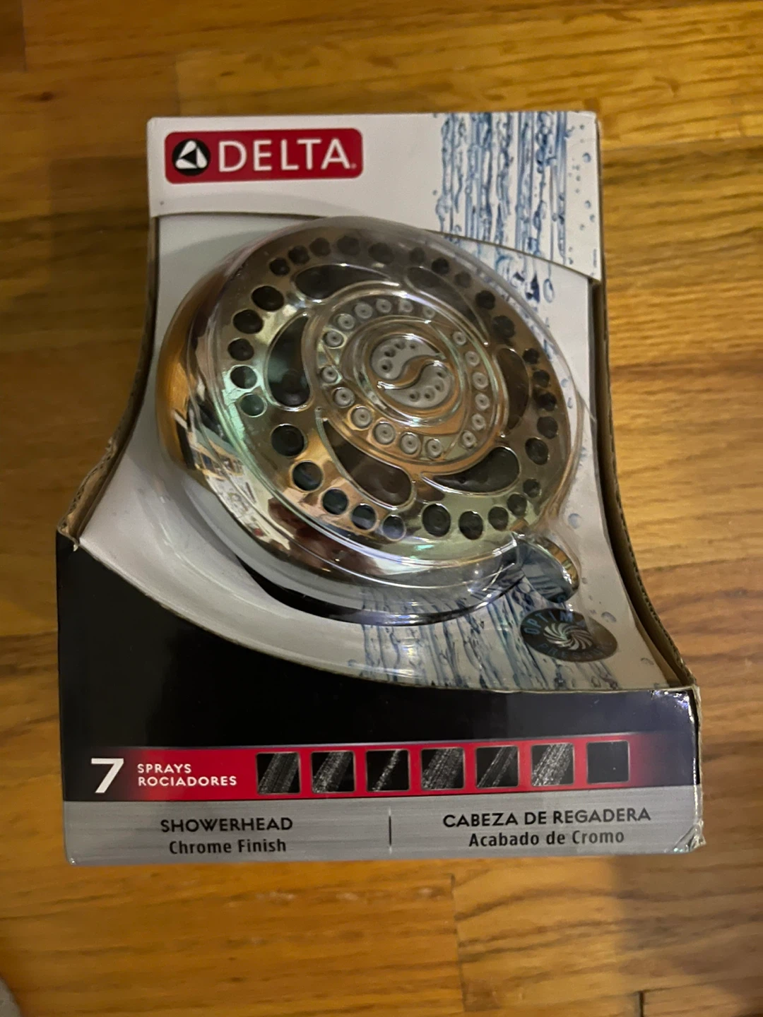 Delta 7-Spray Showerhead Chrome Finish - photo 3