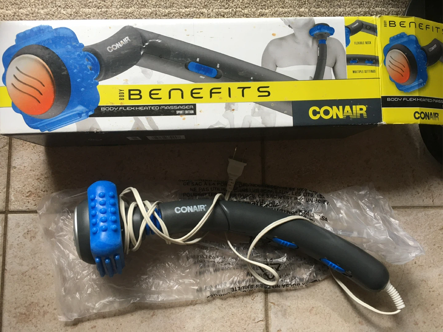 Conair Body Benefits Heated Massager - photo 2