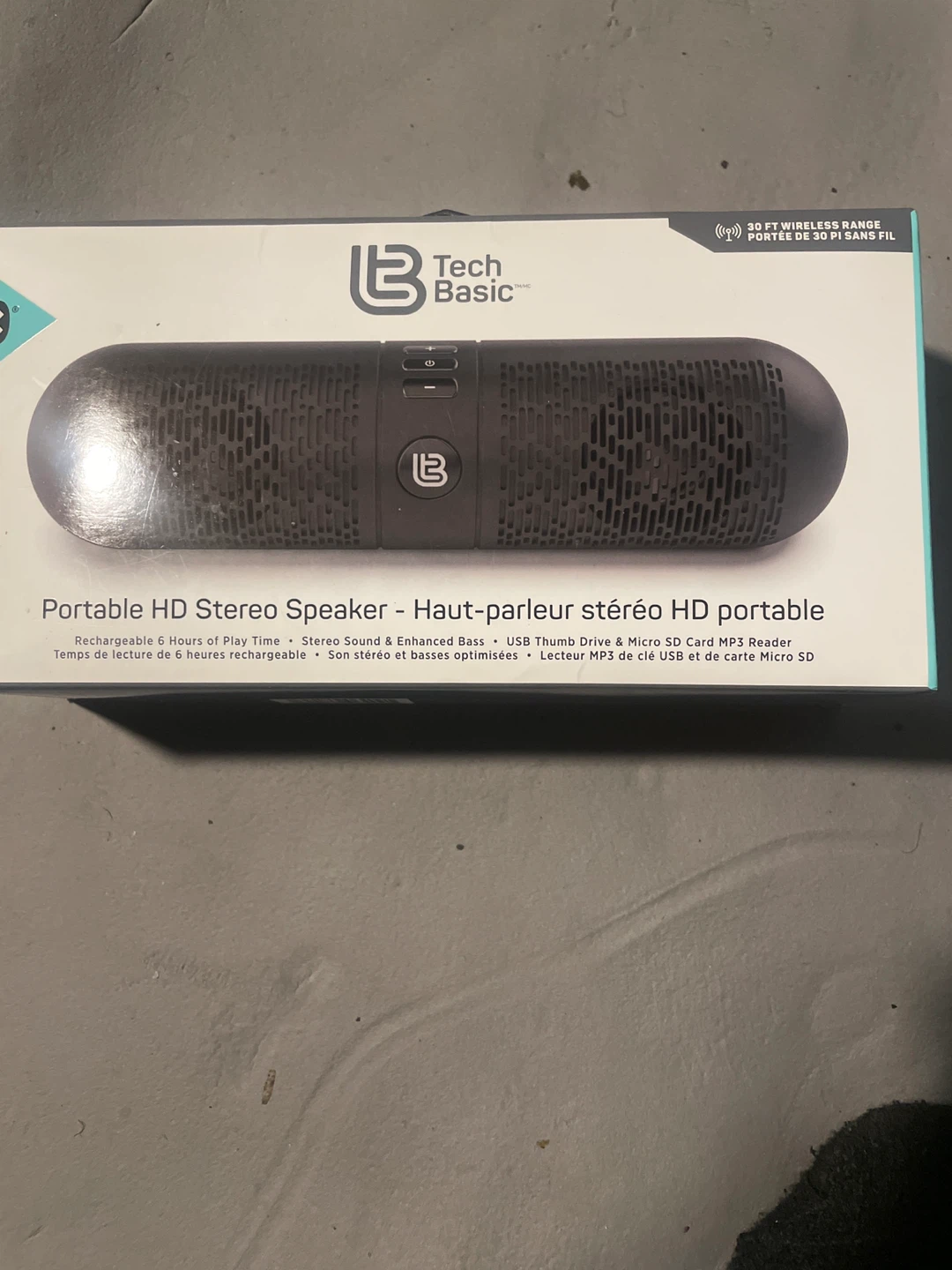 Tech Basic Portable HD Stereo Speaker