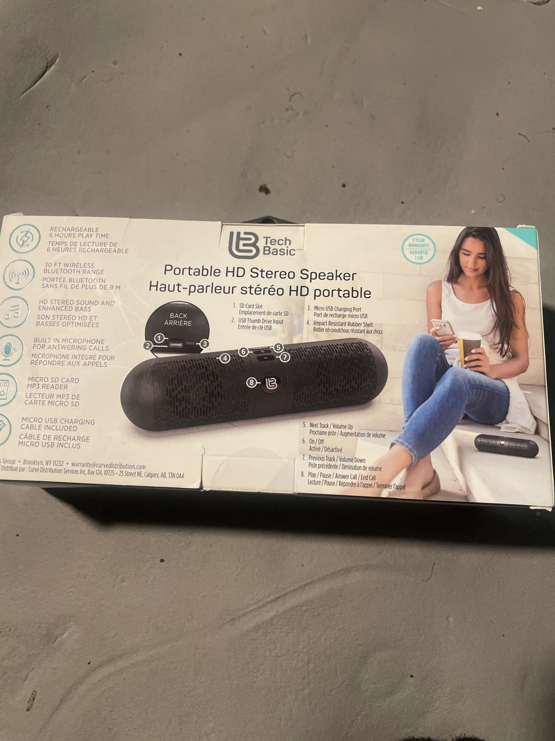Tech Basic Portable HD Stereo Speaker - photo 2