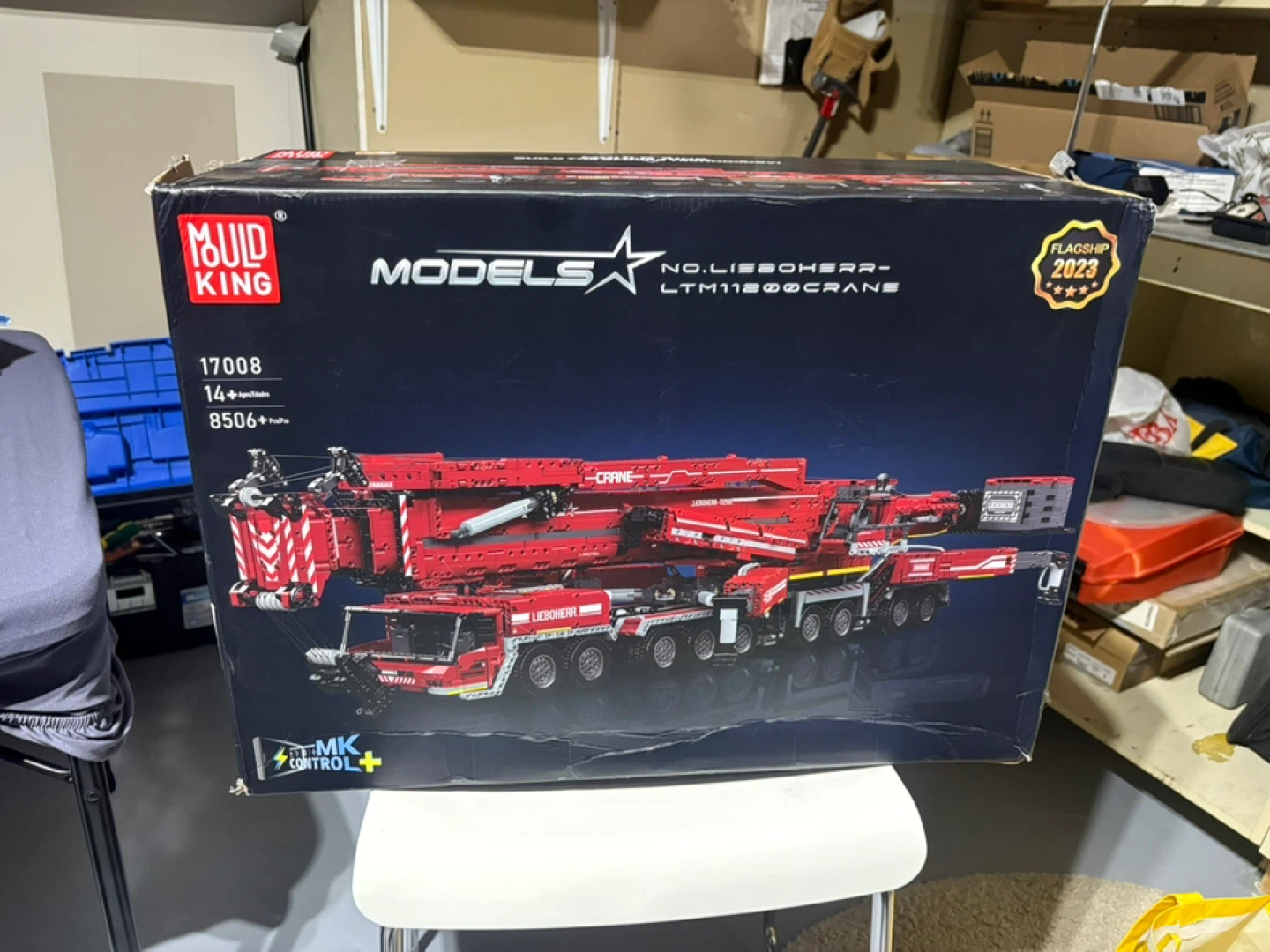 Mould King 17008 Liebherr LTM11200 Crane Building Block Set