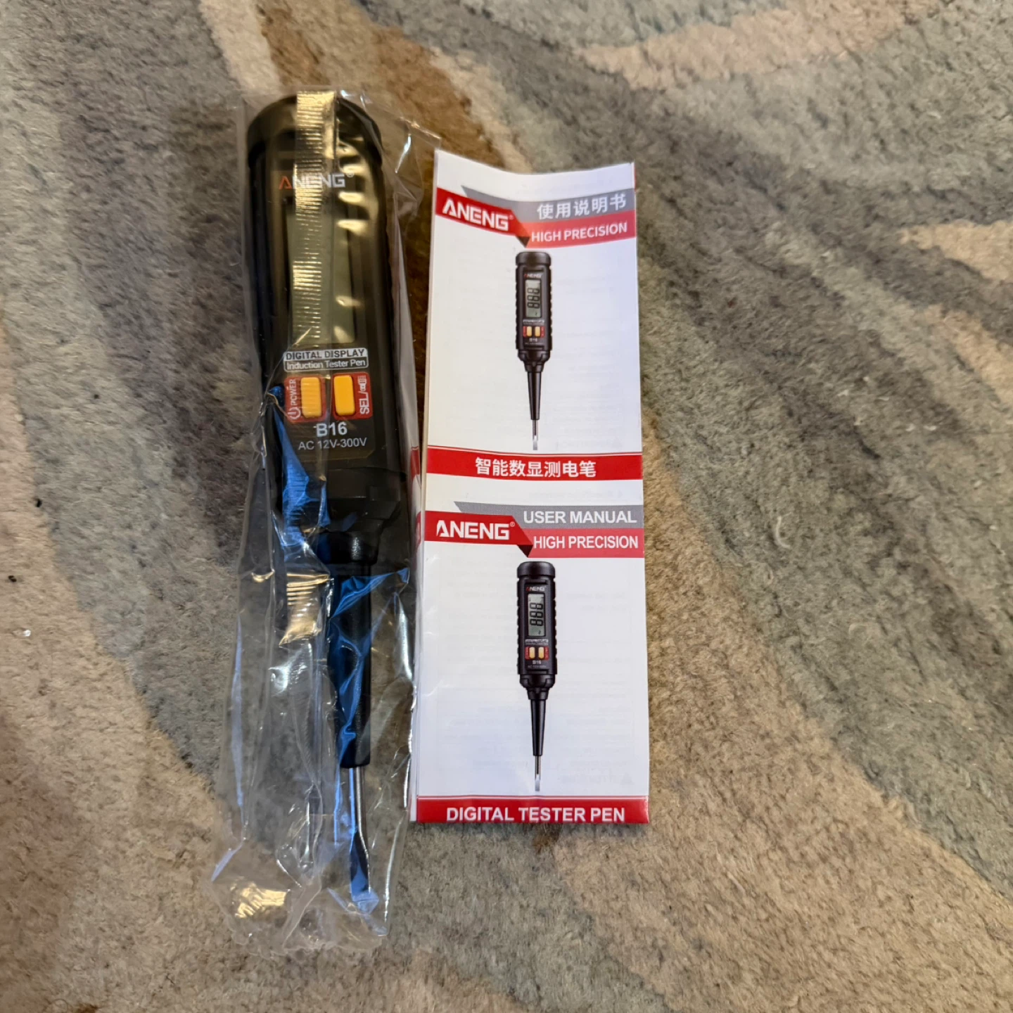 ANENG B16 Smart Digital Voltage Tester Pen – NCV 12V–300V