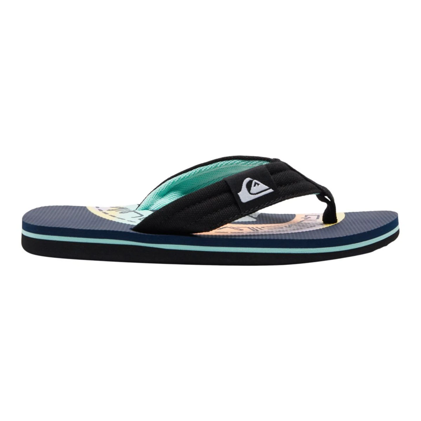 BRAND NEW boy youth quicksilver flip flops sandals size 2Y 3Y 5Y - photo 3