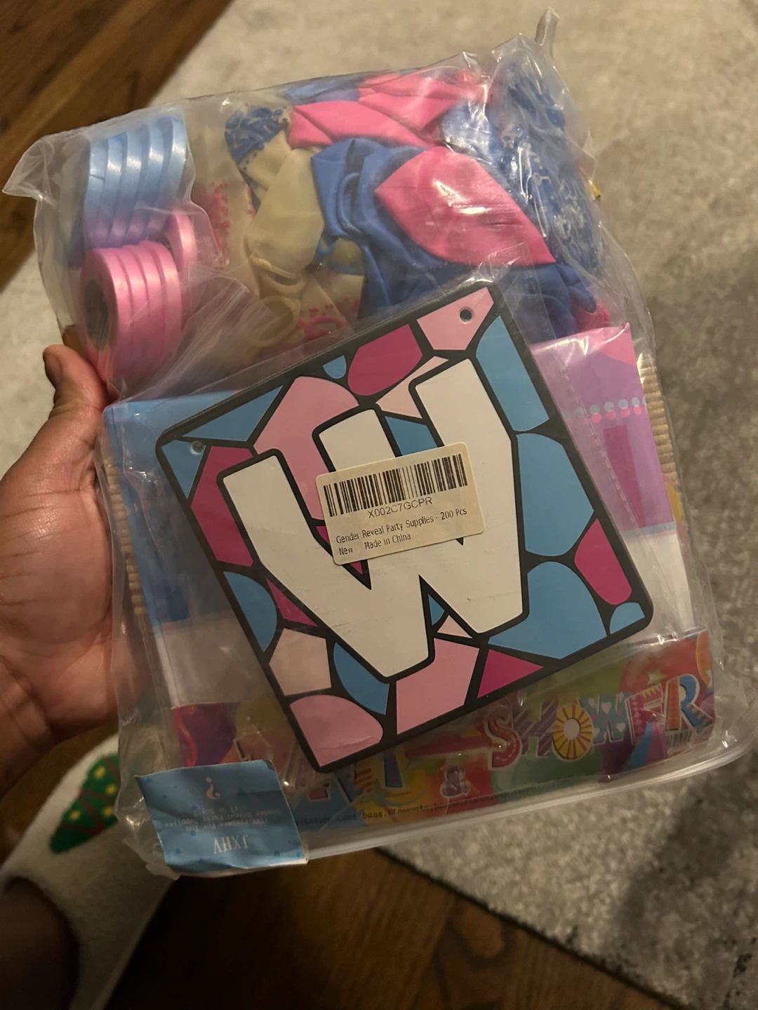 Gender Reveal Party Supplies - 200 Pcs - photo 5