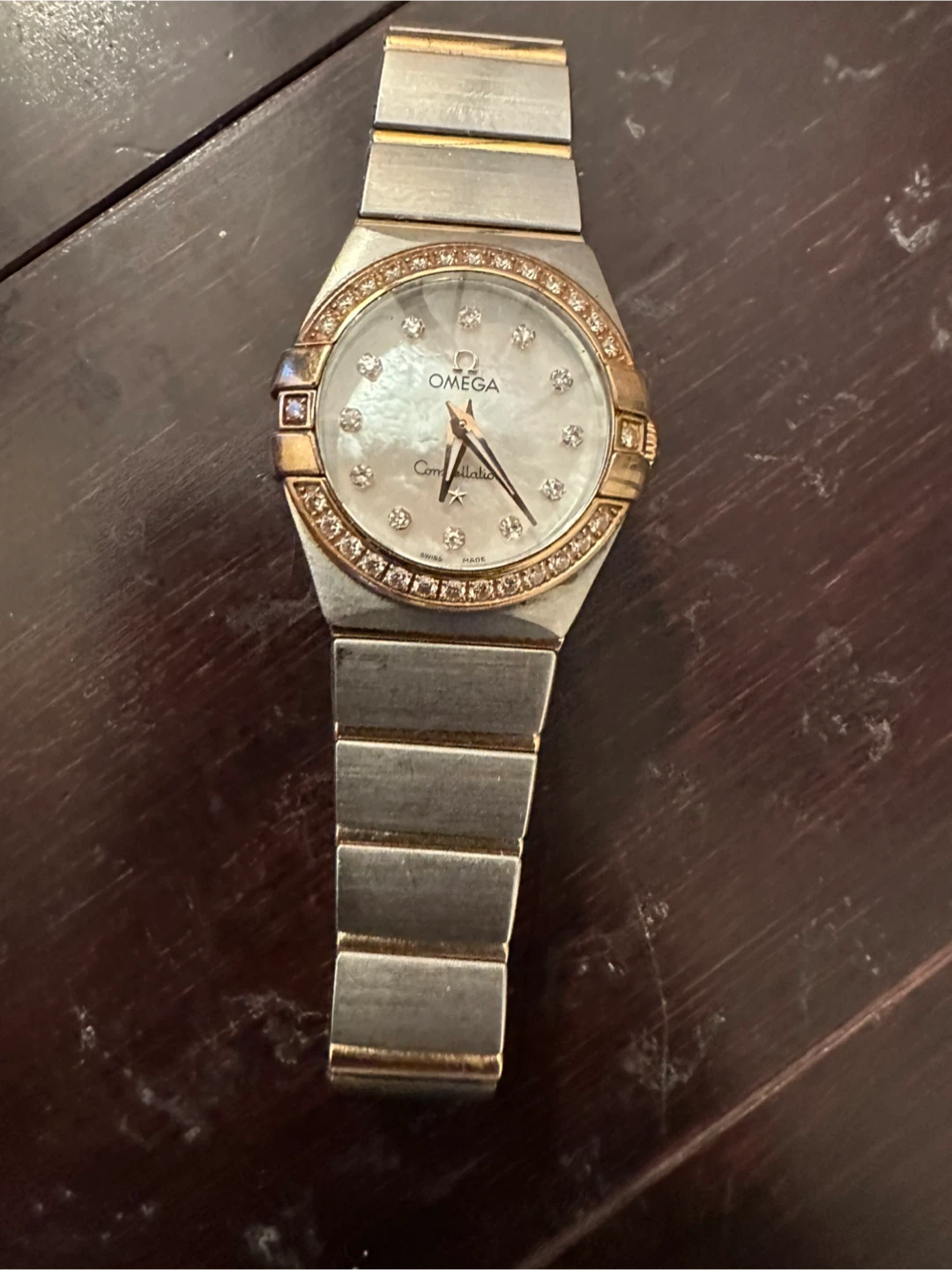 Omega Constellation Diamond Watch