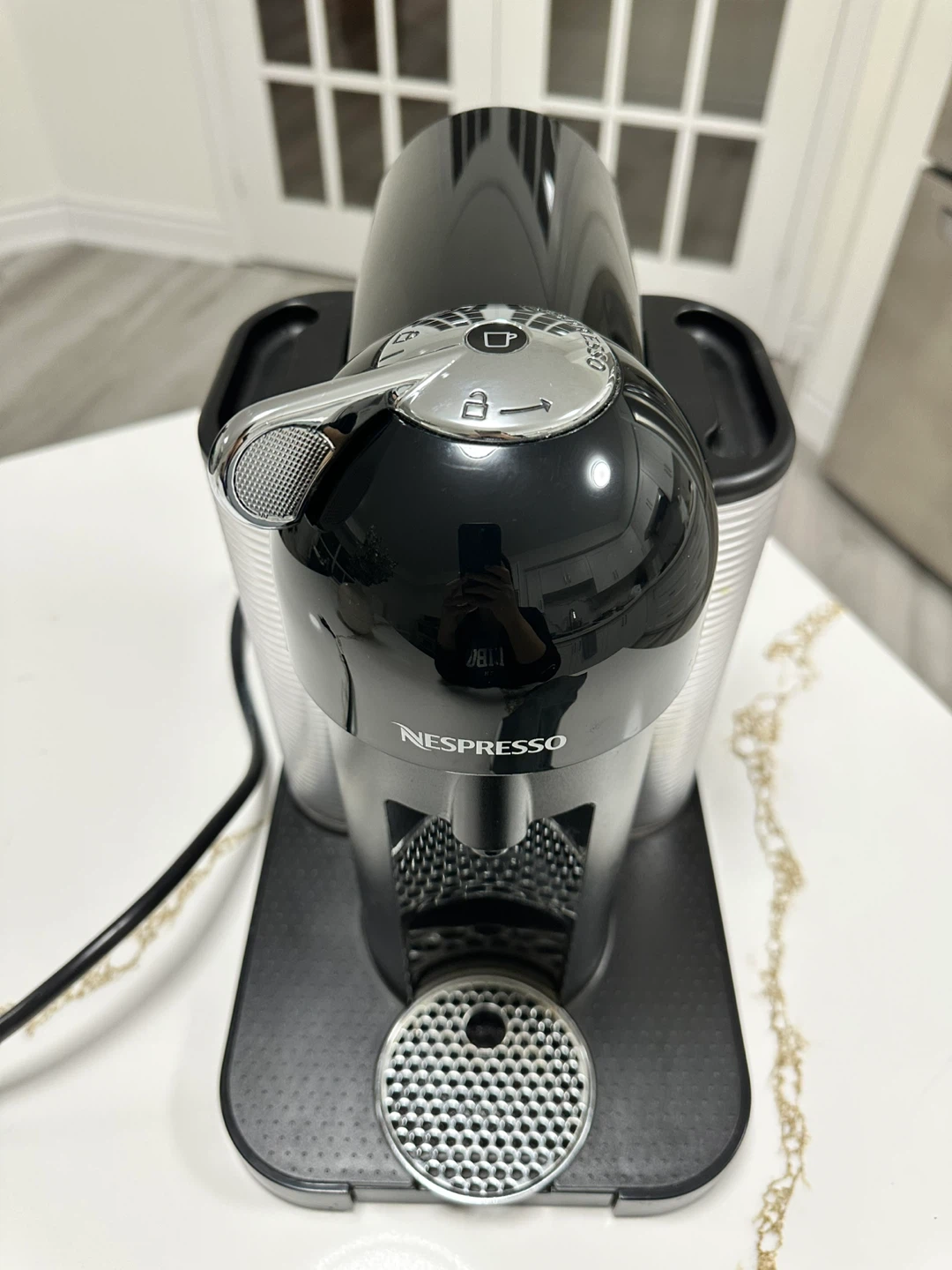 Black Nespresso Coffee Machine - photo 3